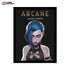 "Framed Arcane (Jinx) collector print featuring bold artwork of Jinx in vivid detail."
"Close-up of the professionally framed Jinx print with polished and durable frame."
"Display-ready Arcane Jinx collector print hanging on a modern wall."
"Premium Arcane (Jinx) framed artwork perfect for fans and collectors."
