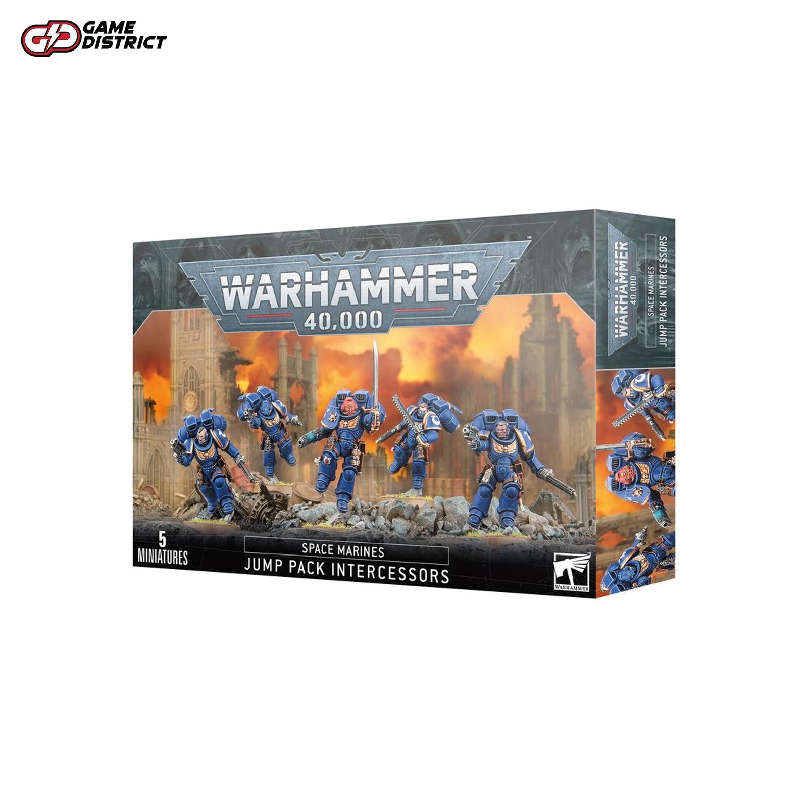 Warhammer 40000: Assault Intercessors with Jump Packs