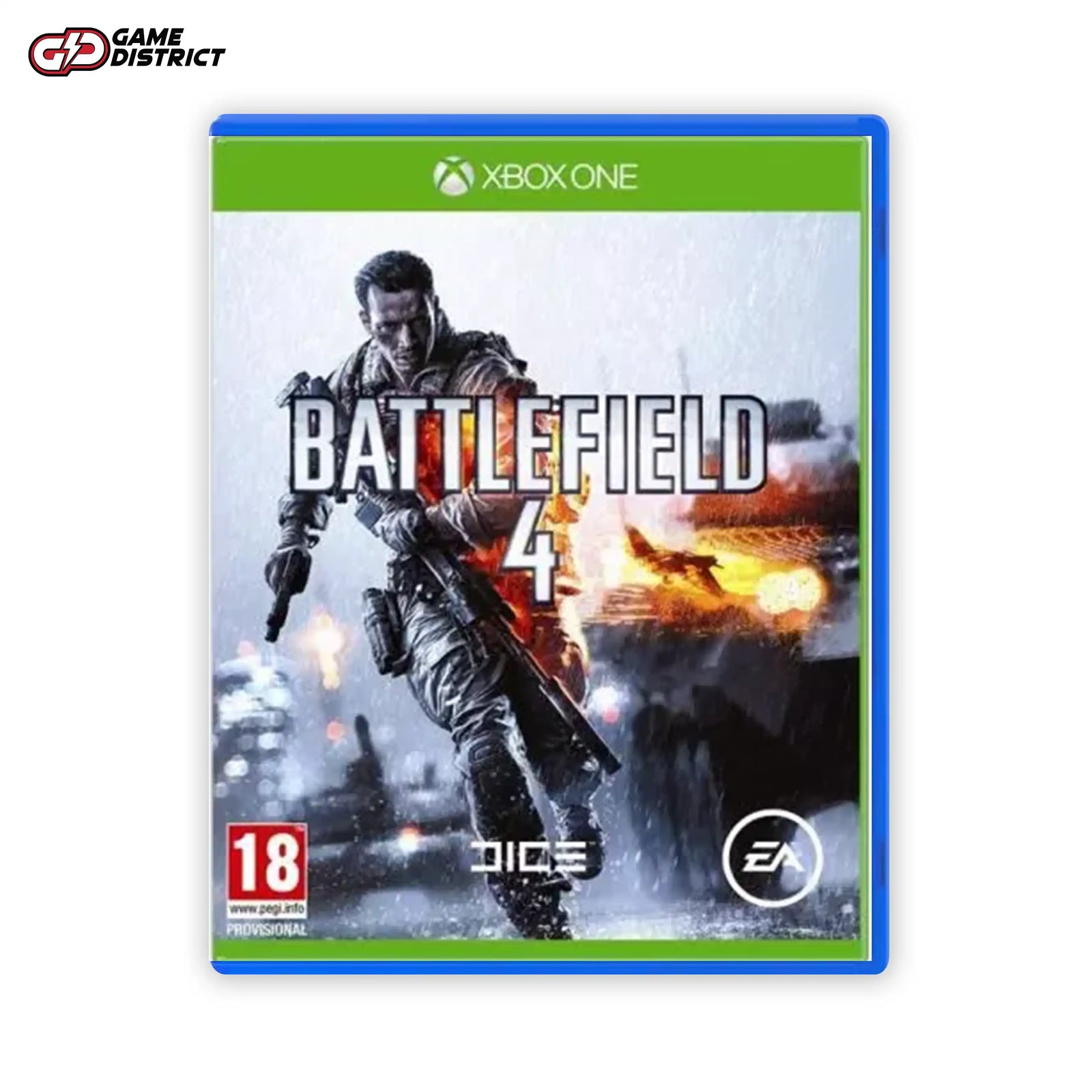 BATTLEFIELD 4 Xbox Game Cover DVD Buy Online Mockup Used