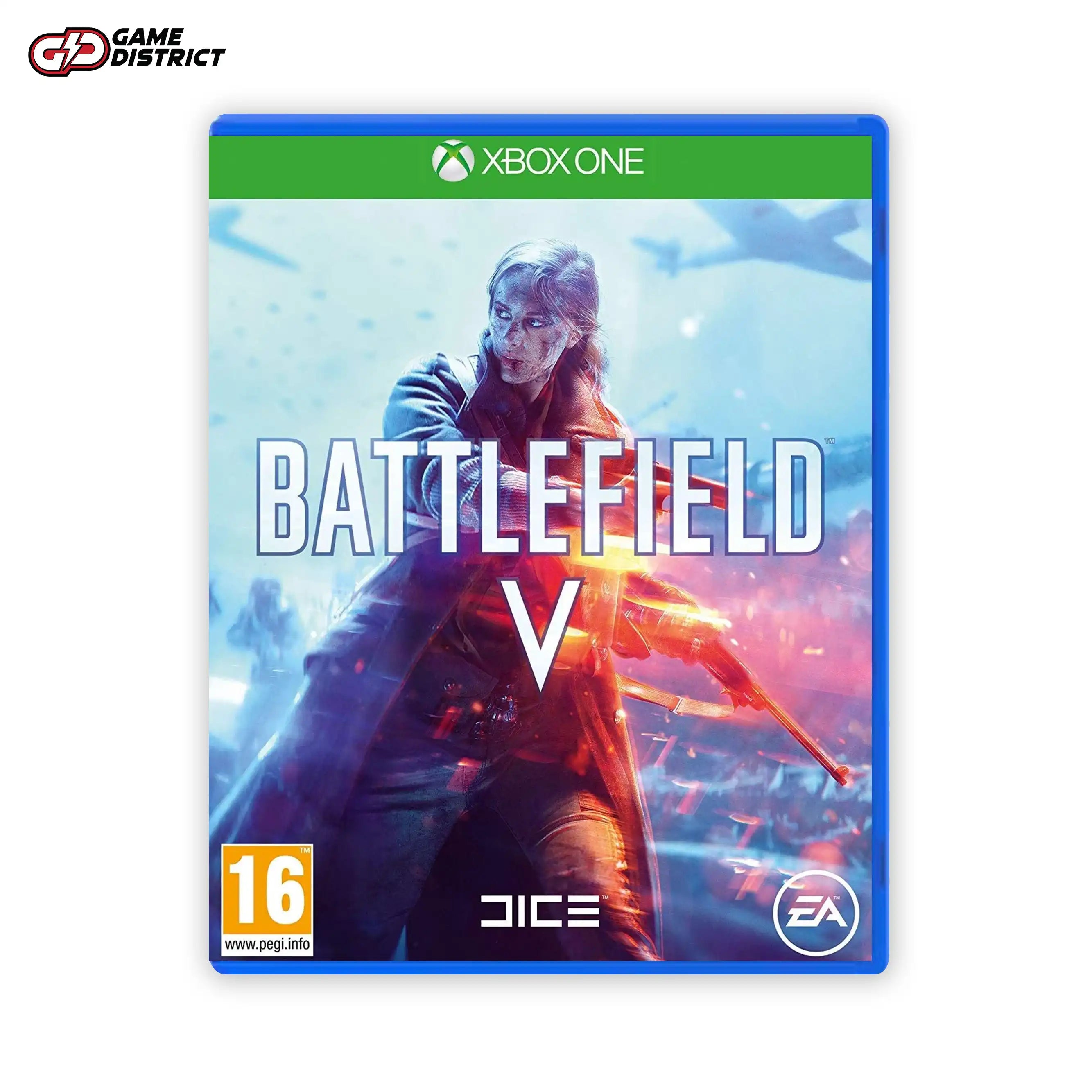 BATTLEFIELD 5 Xbox Game Cover DVD Buy Online Mockup Used