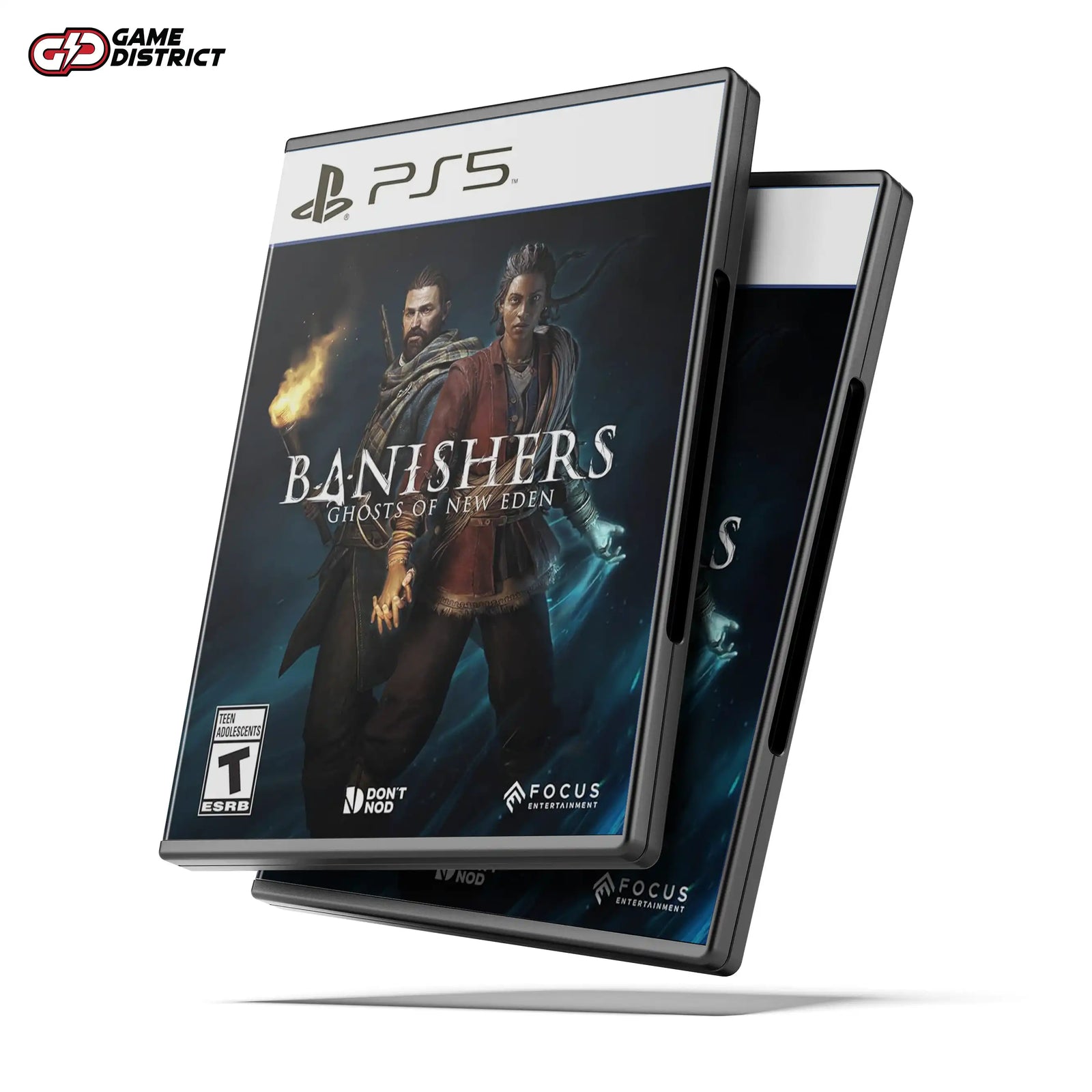 Banishers: Ghosts of New Eden Game Cover DVD Buy Online Mockup Used