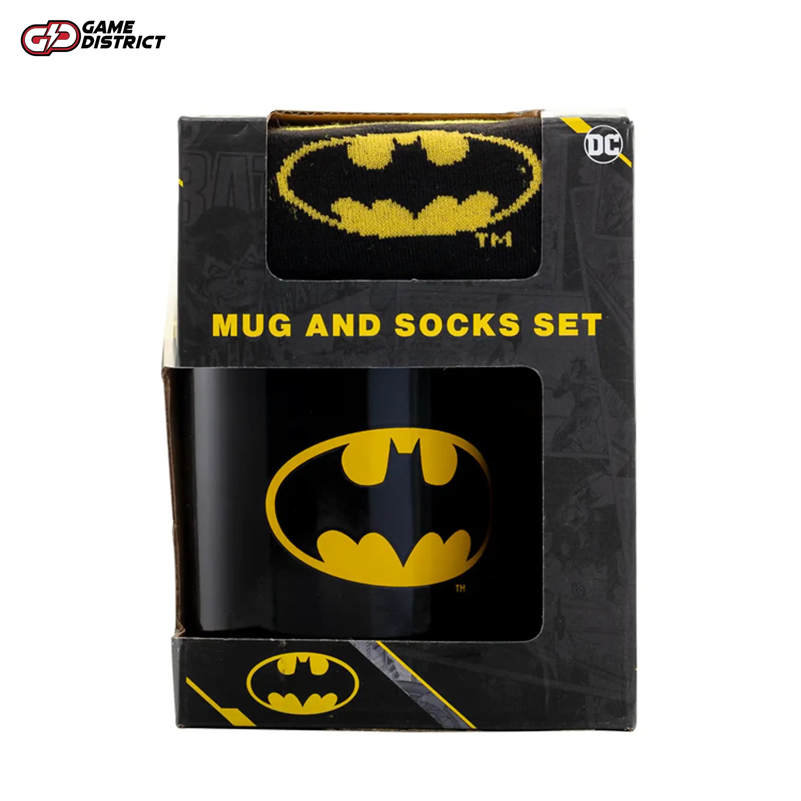 Batman (Batman Logo) Mug & Sock Set