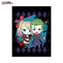 Batman (Mad Love) Framed Collector Print – A professionally framed, high-quality artwork featuring Harley Quinn and The Joker, inspired by their iconic Mad Love storyline.