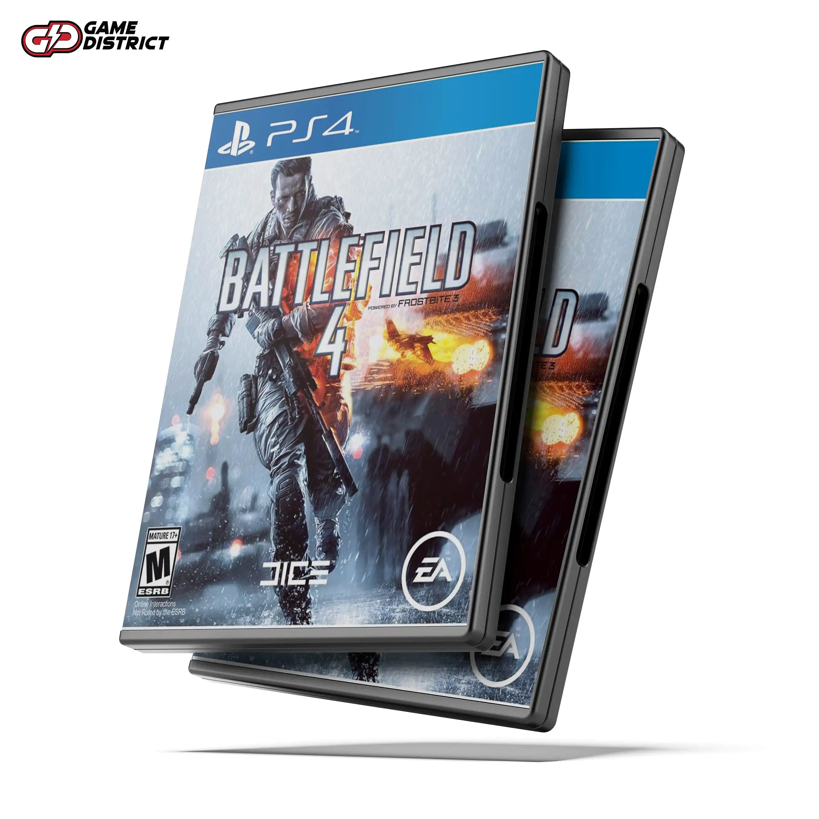 Battlefied 4 PS4 Game Cover DVD Buy Online Mockup Used