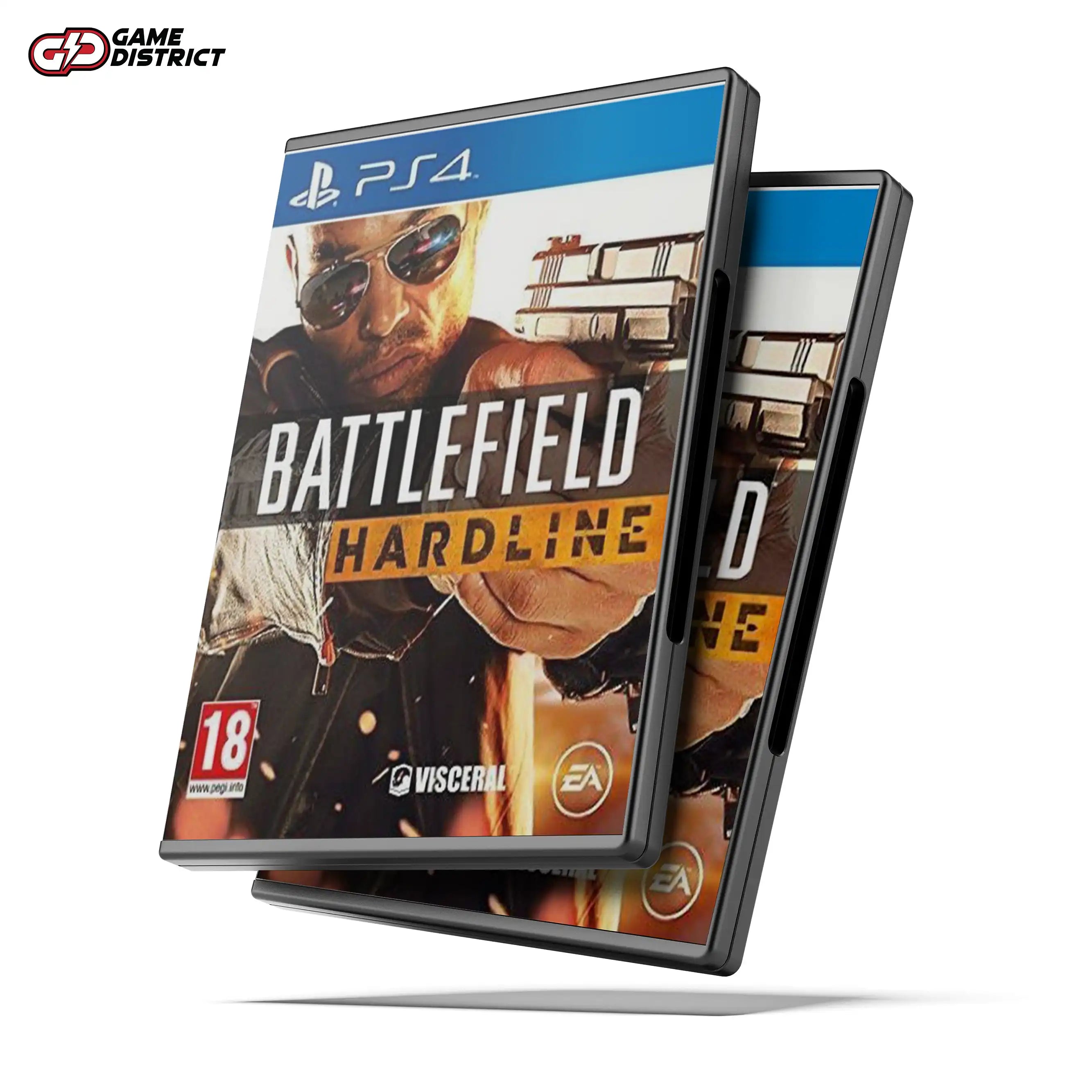 Battlefied Hardline PS4 Game Cover DVD Buy Online Mockup Used