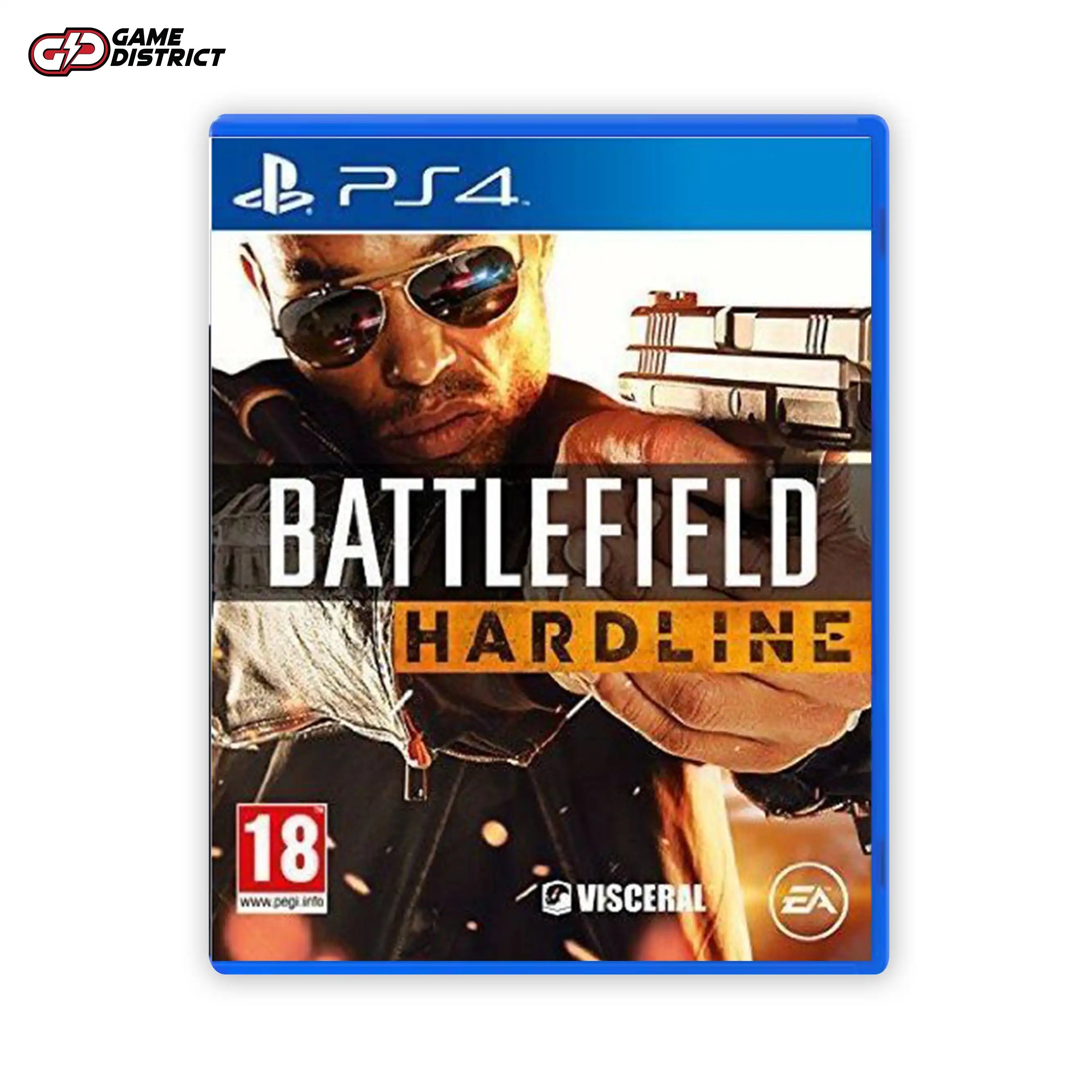 Battlefied Hardline PS4 Game Cover DVD Buy Online Mockup Used