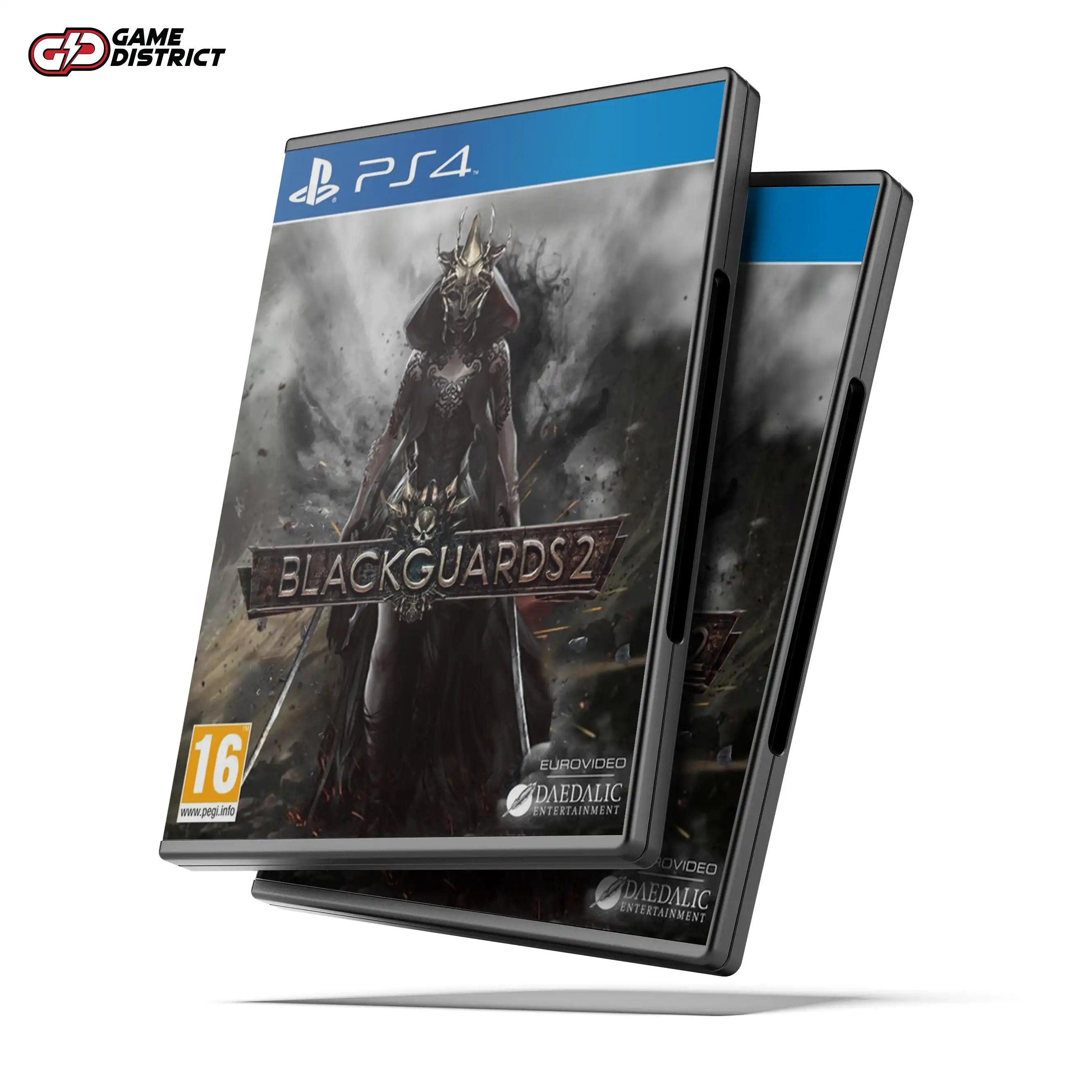 Blackguards 2 Image 1 PS4 Game Cover DVD Buy Online Mockup Used