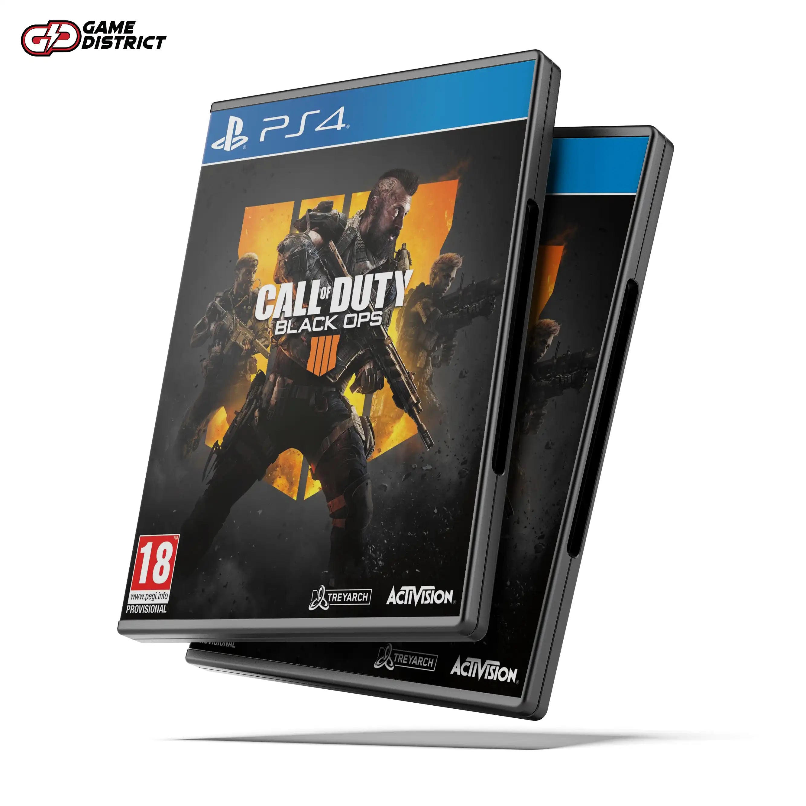 CALL OF DUTY BLACK OPS 4 PS4 Game Cover DVD Buy Online Mockup Used