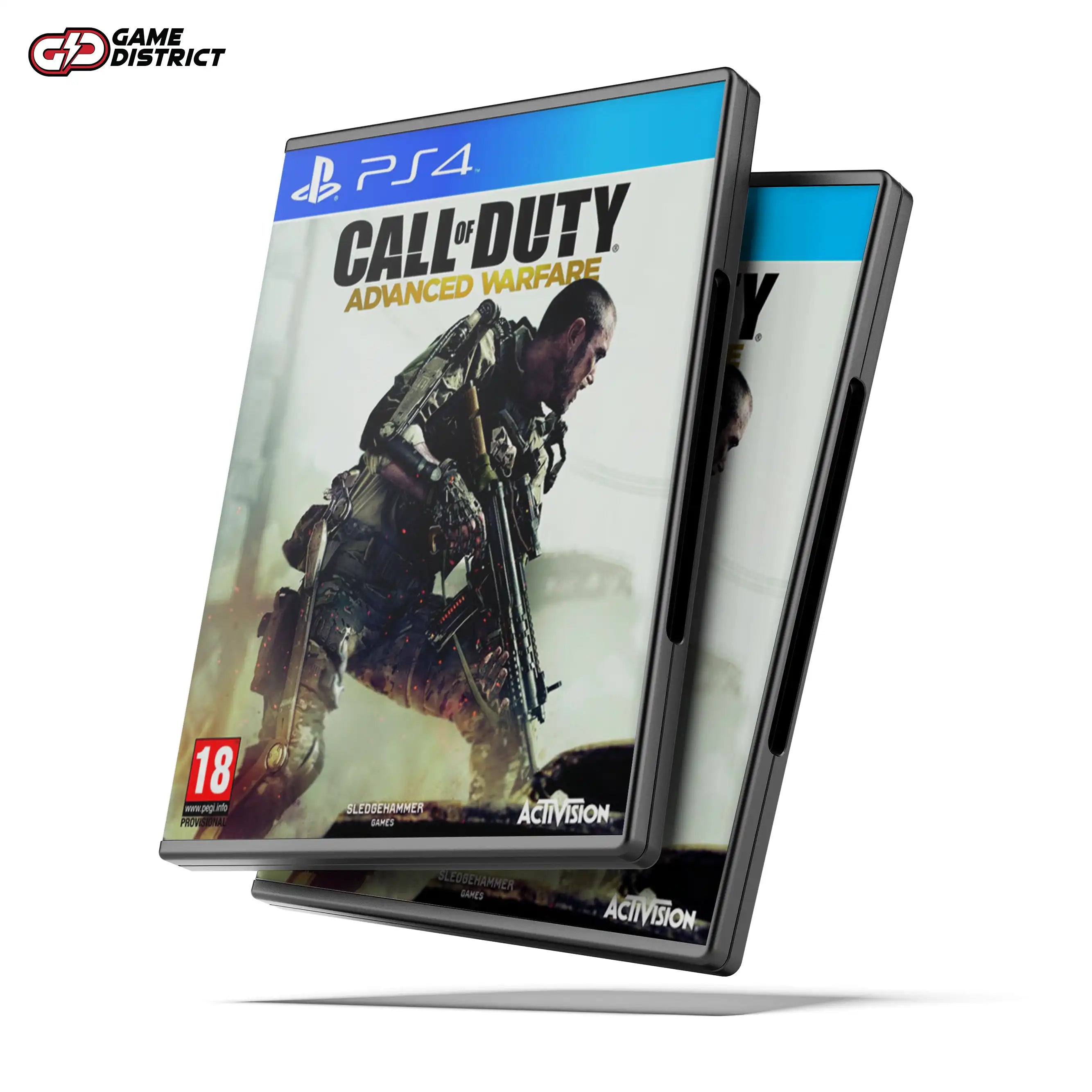 Call Of Duty Advanced Warfare PS4 Game Cover DVD Buy Online Mockup Used