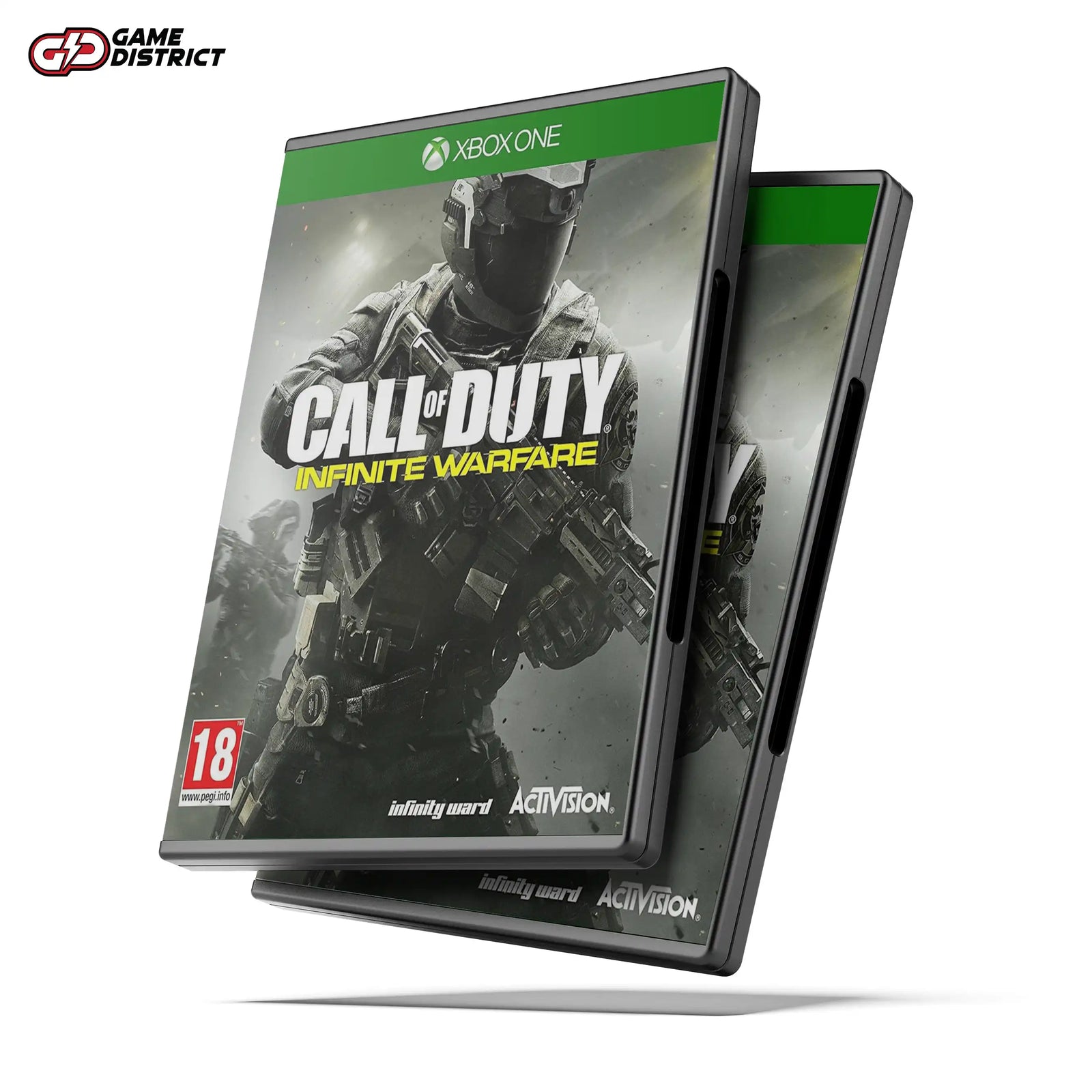 Call of Duty Infinite Warfare Xbox Game Cover DVD Buy Online Mockup Used
