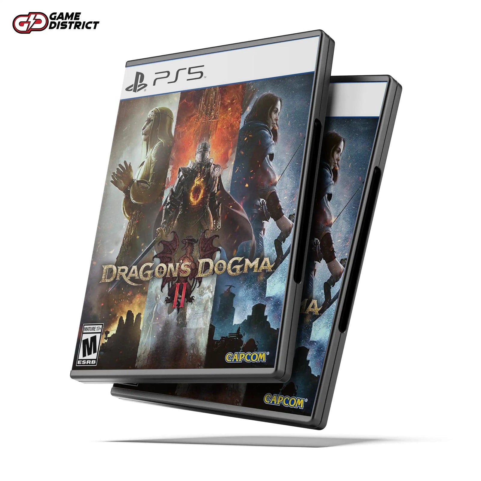 DRAGON DOGMA II Game Cover DVD Buy Online Mockup Used