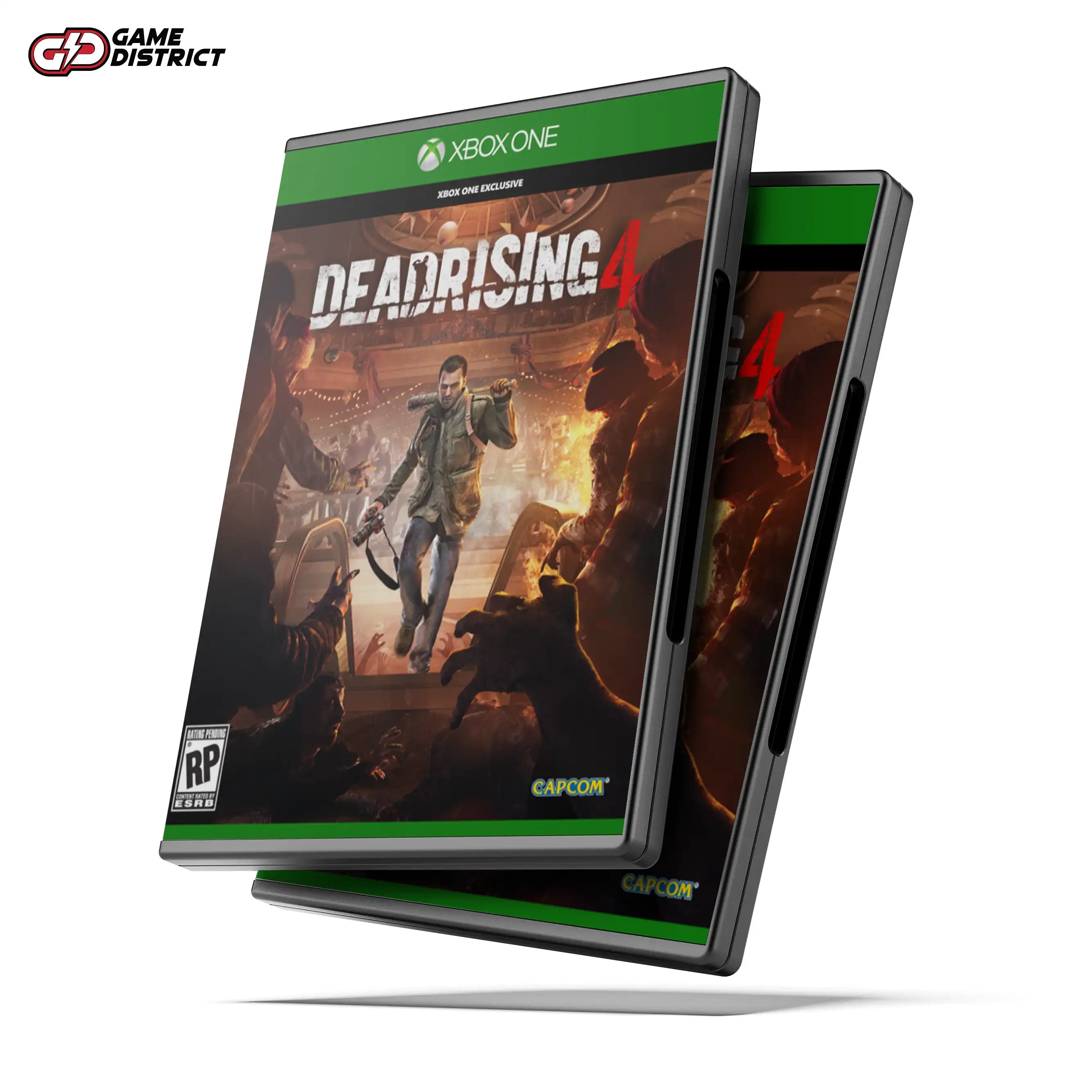 Dead Rising 4 Xbox Game Cover DVD Buy Online Mockup Used