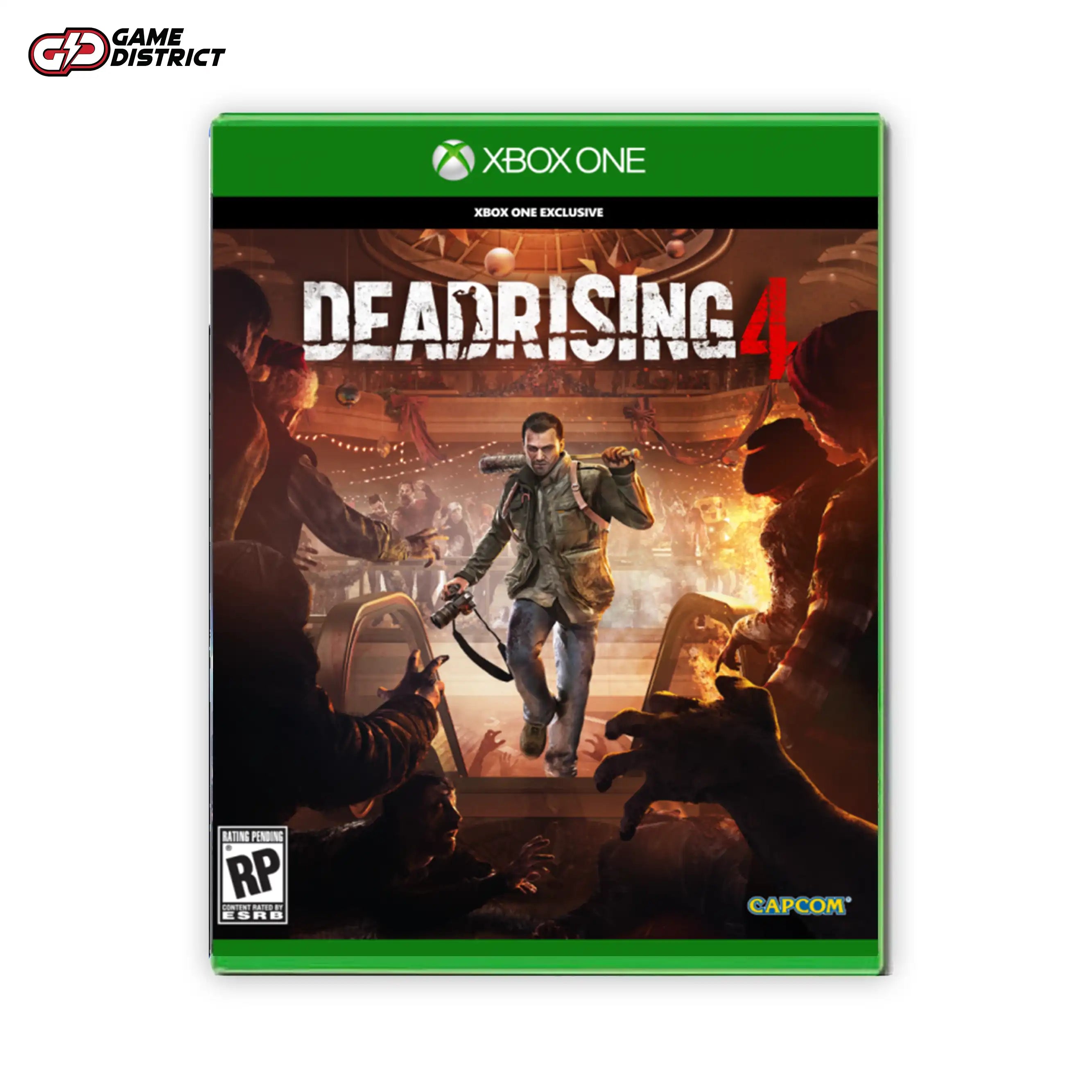 Dead Rising 4 Xbox Game Cover DVD Buy Online Mockup Used