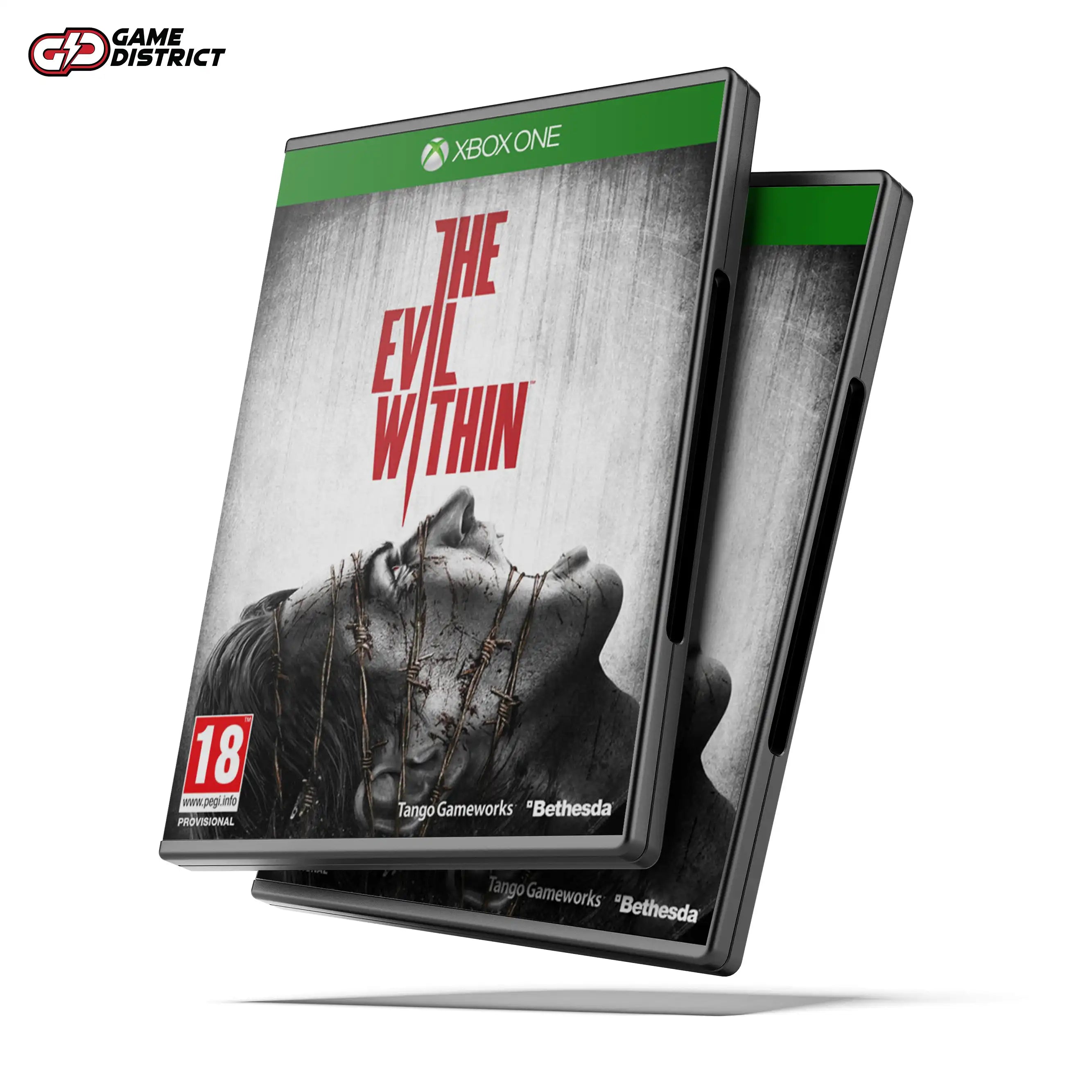 EVIL WITHIN Xbox Game Cover DVD Buy Online Mockup Used