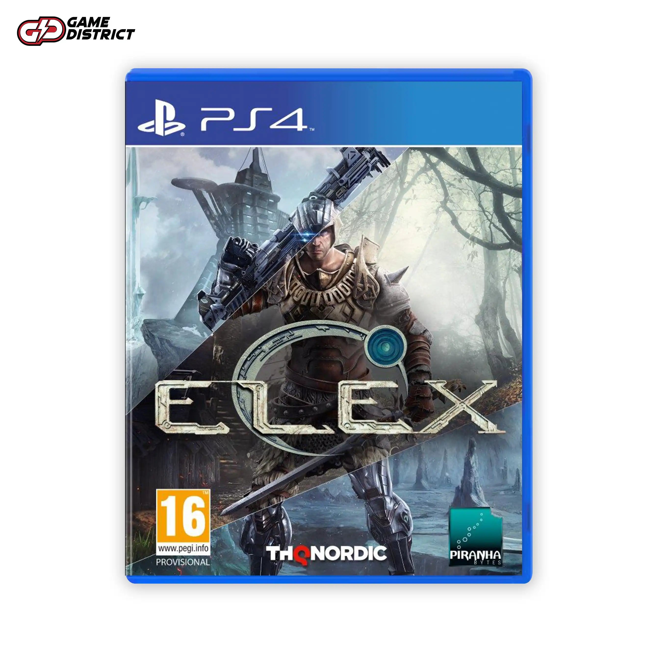 Elex PS4 Game Cover DVD Buy Online Mockup Used