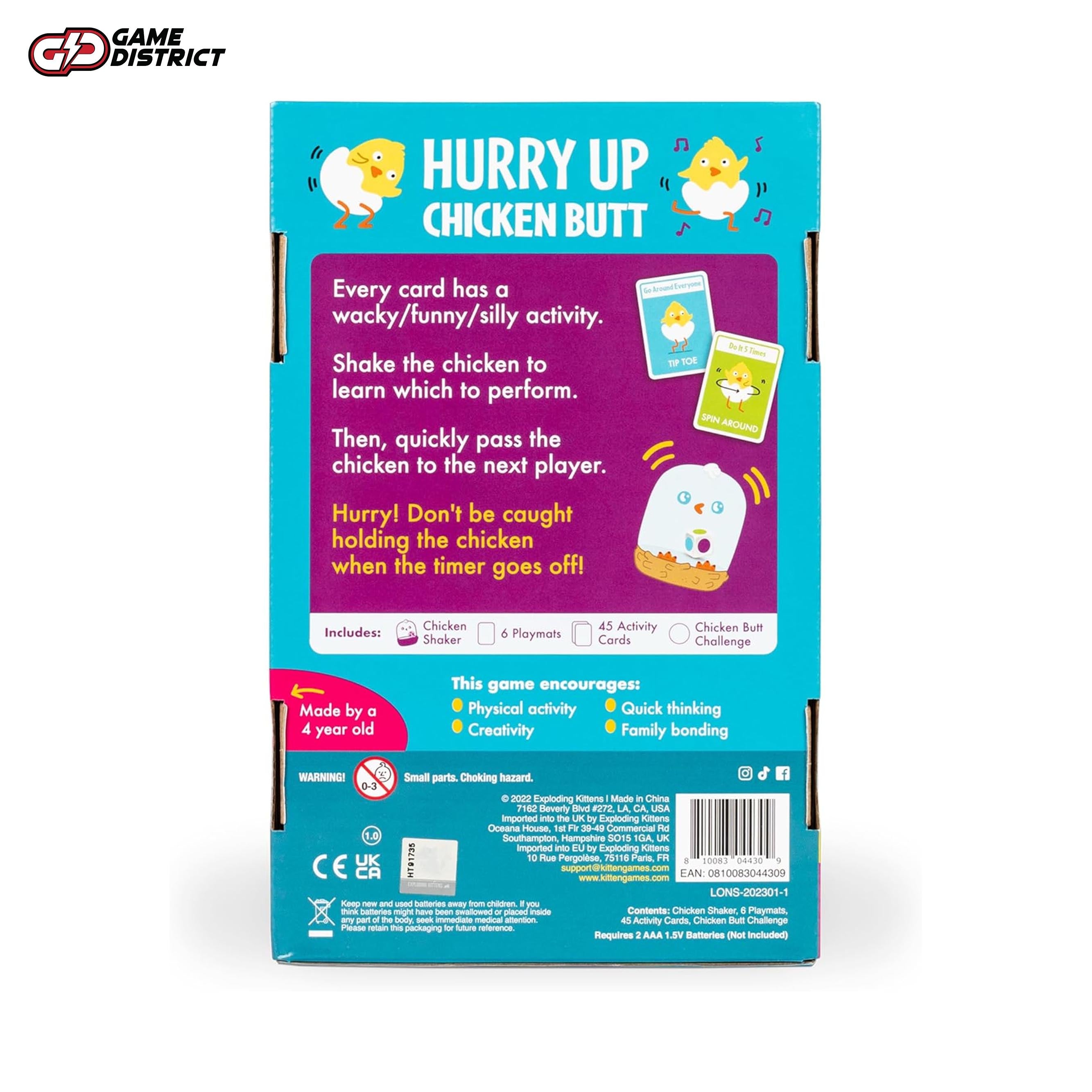 Exploding Kittens Hurry Up Chicken Butt