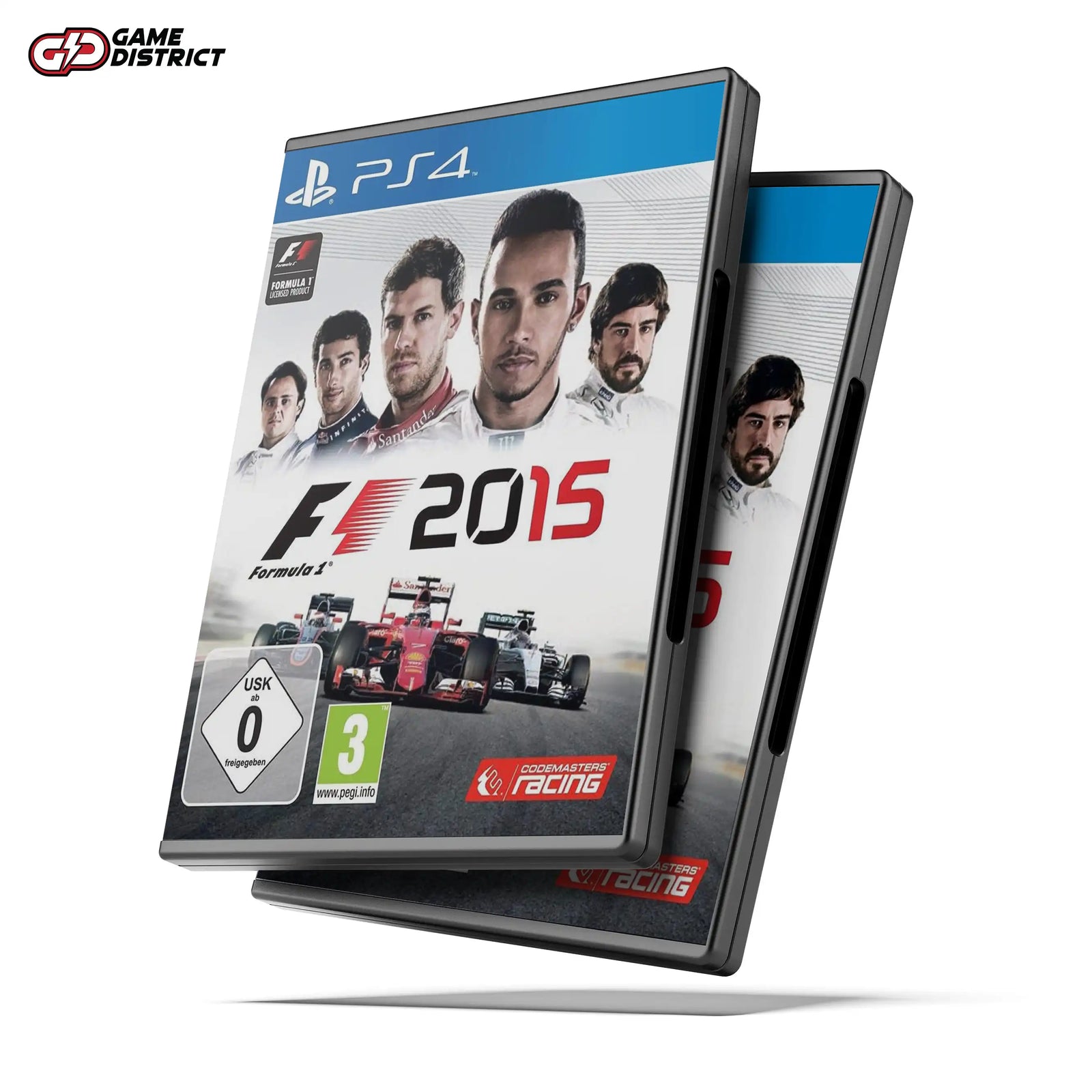 F1 2015 Image 1 PS4 Game Cover DVD Buy Online Mockup Used