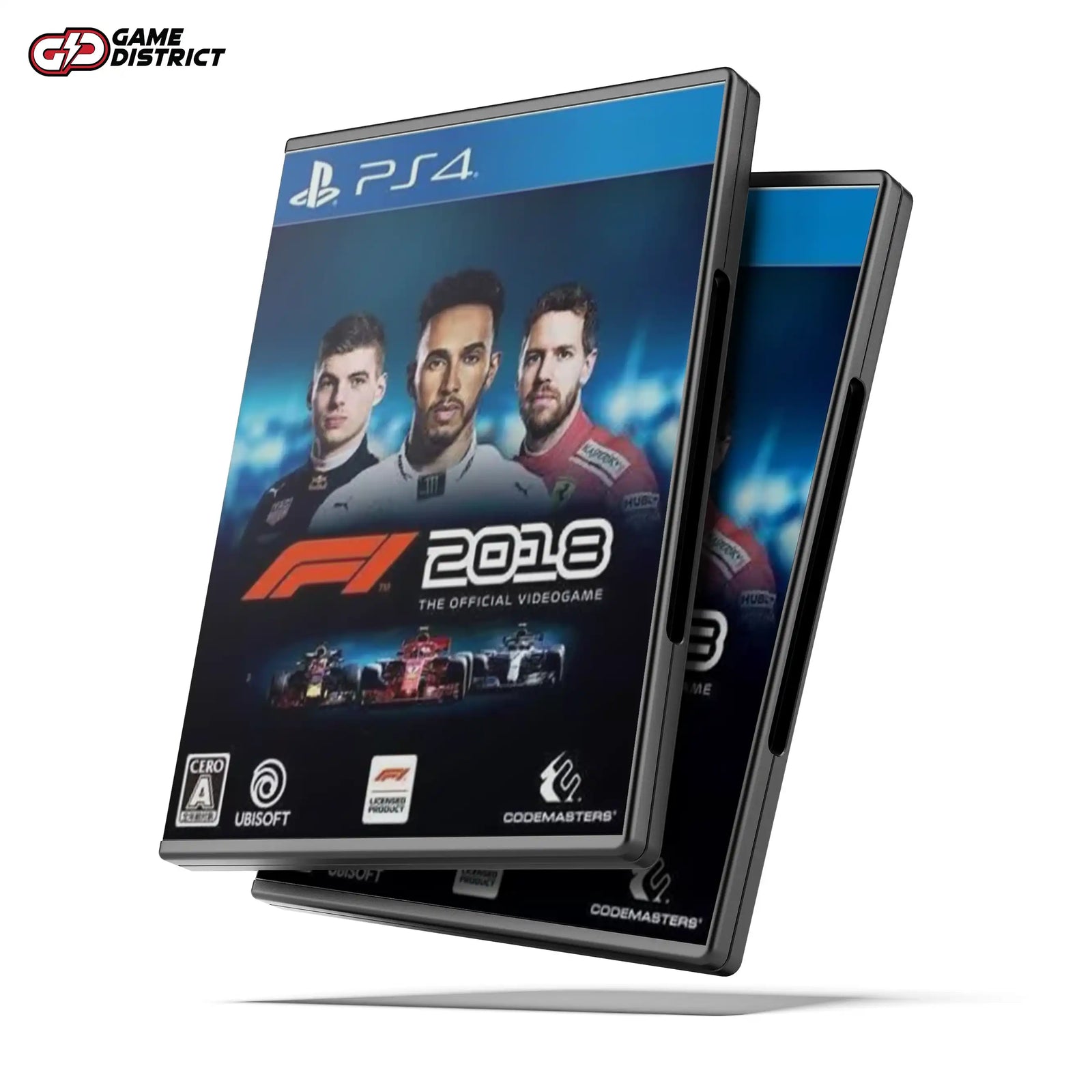 F1 2018 PS4 Game Cover DVD Buy Online Mockup Used