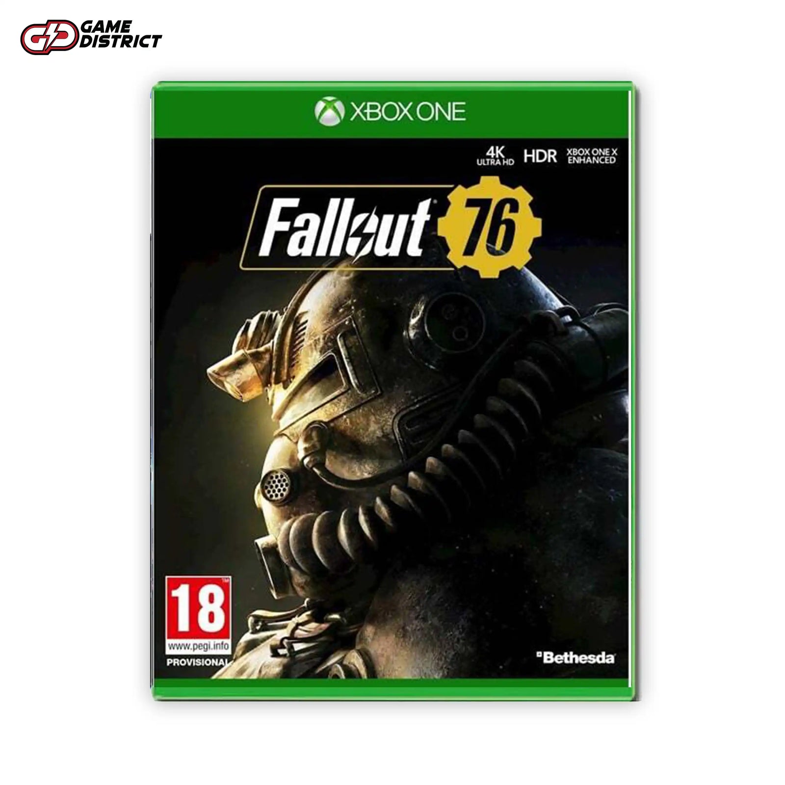 FALLOUT 76 Xbox Game Cover DVD Buy Online Mockup Used