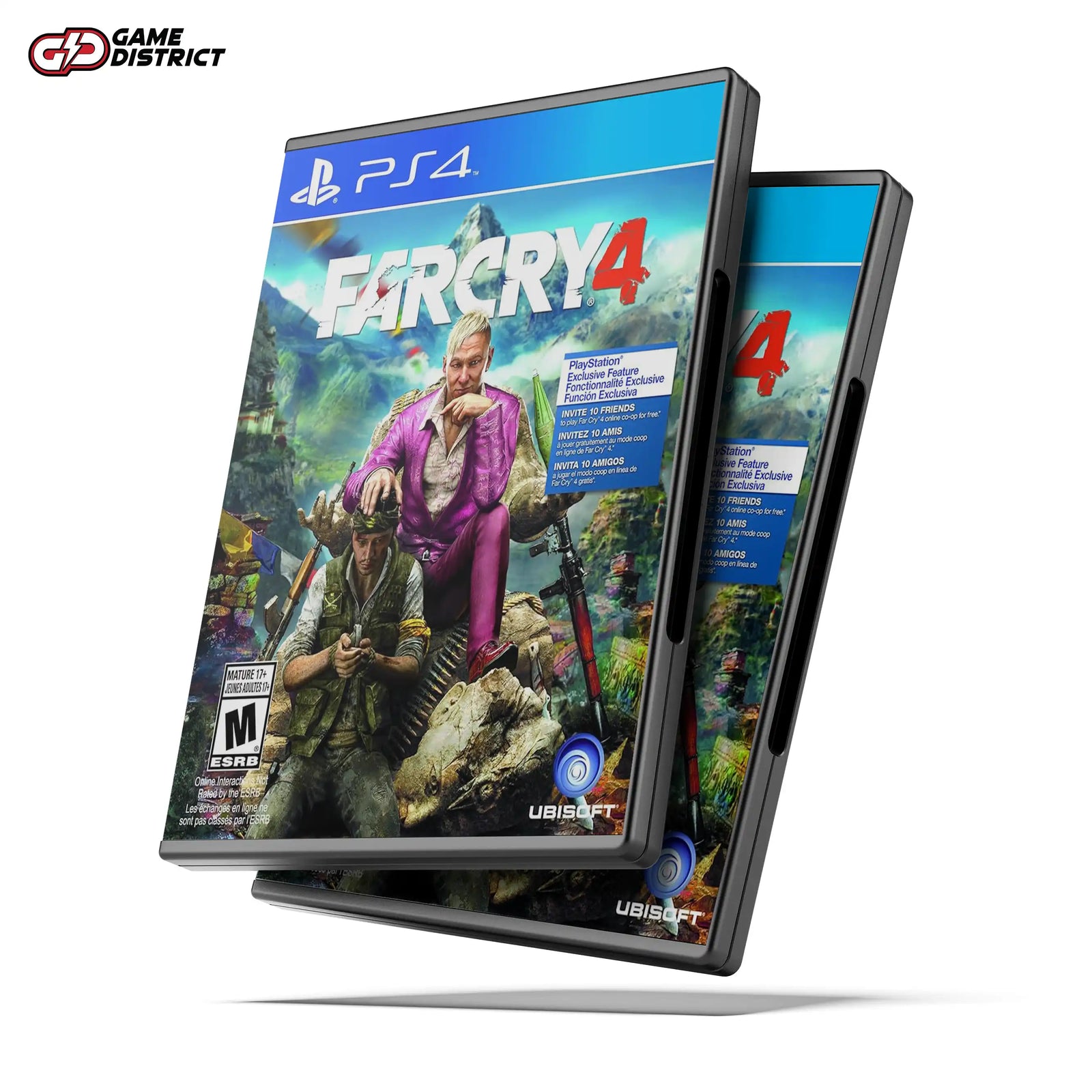 FAR CRY 4 PS4 Game Cover DVD Buy Online Mockup Used