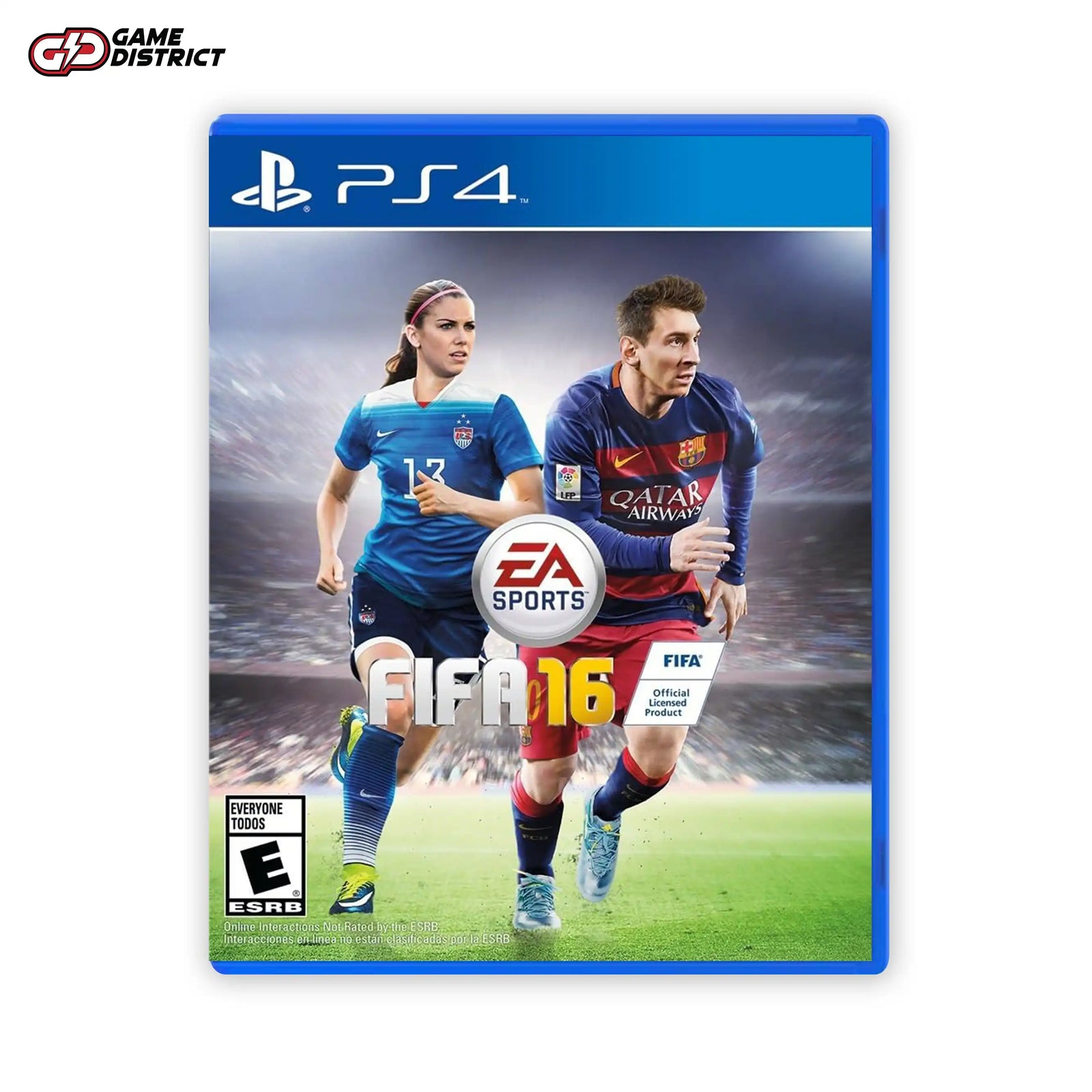 FIFA 16 image PS4 Game Cover DVD Buy Online Mockup Used