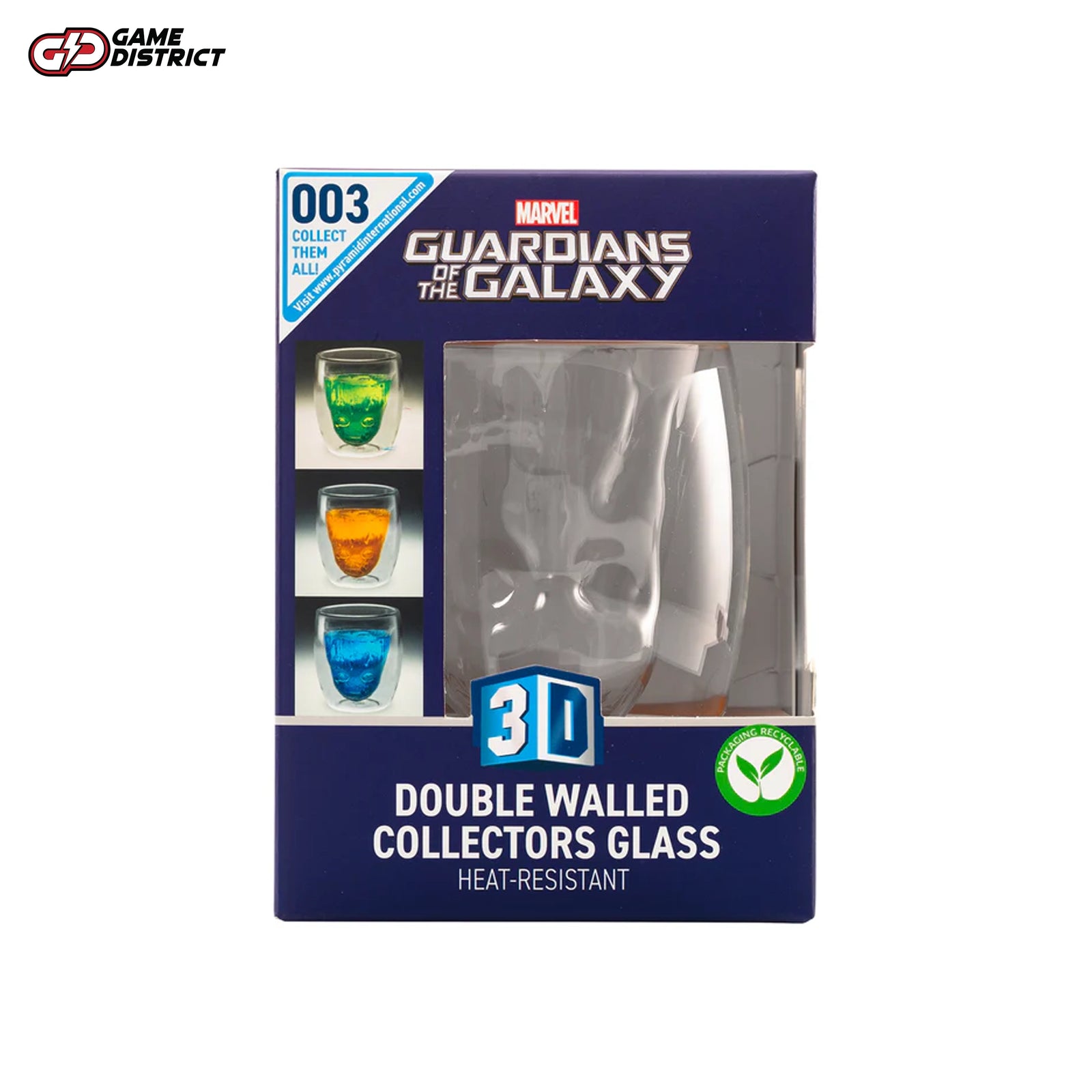 Guardians Of The Galaxy (Baby Groot) 3D Feature Glass