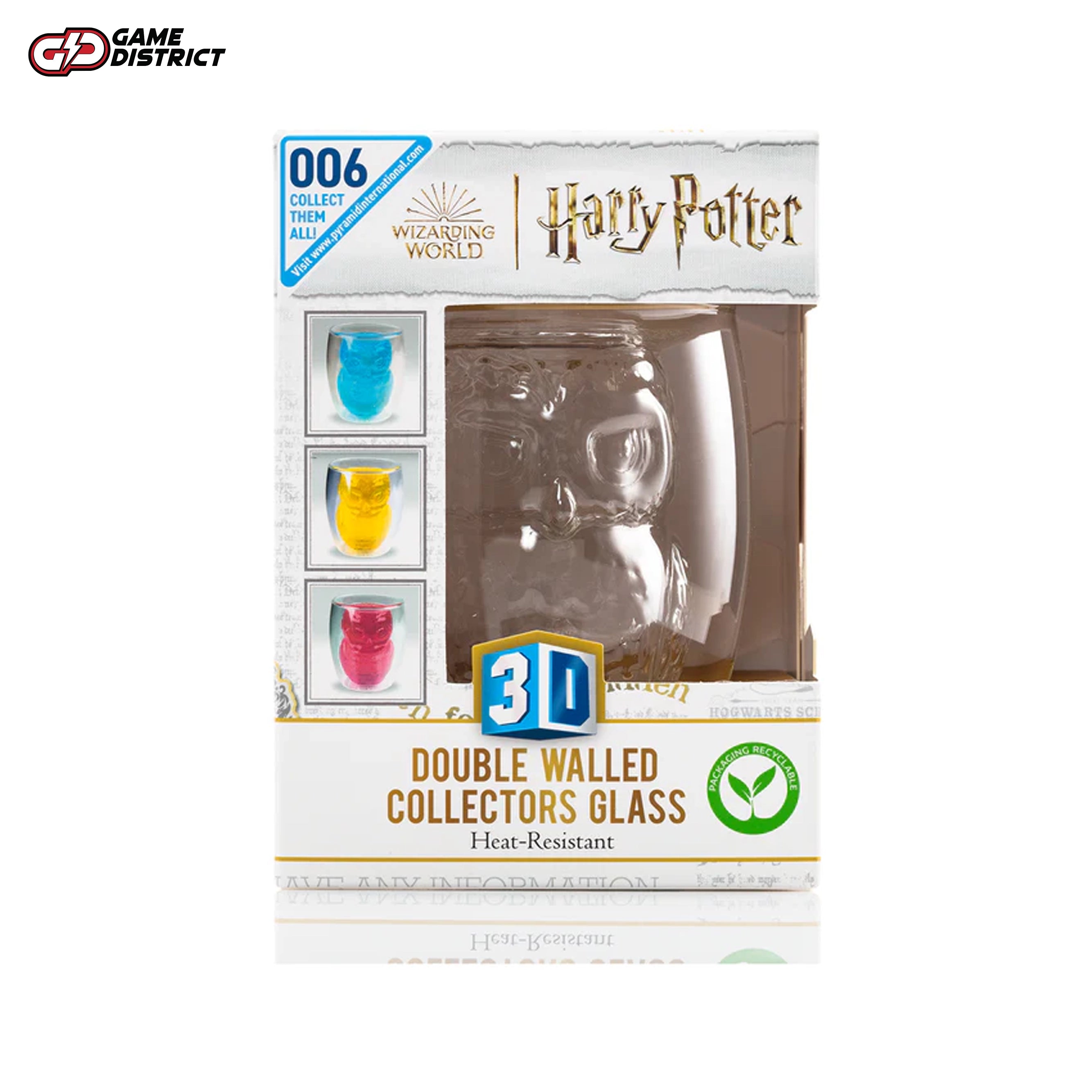 Harry Potter (Hedwig) 3D Feature Glass