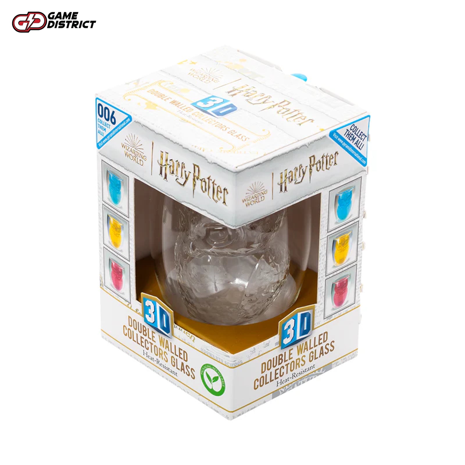 Harry Potter (Hedwig) 3D Feature Glass