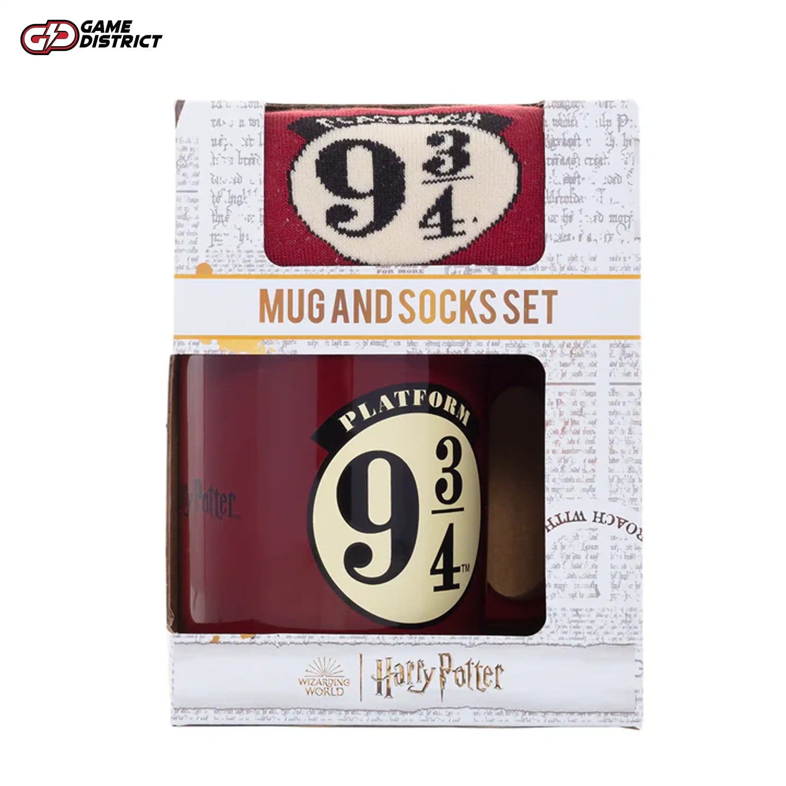 Harry Potter (Platform 9 3/4) Mug & Sock Set