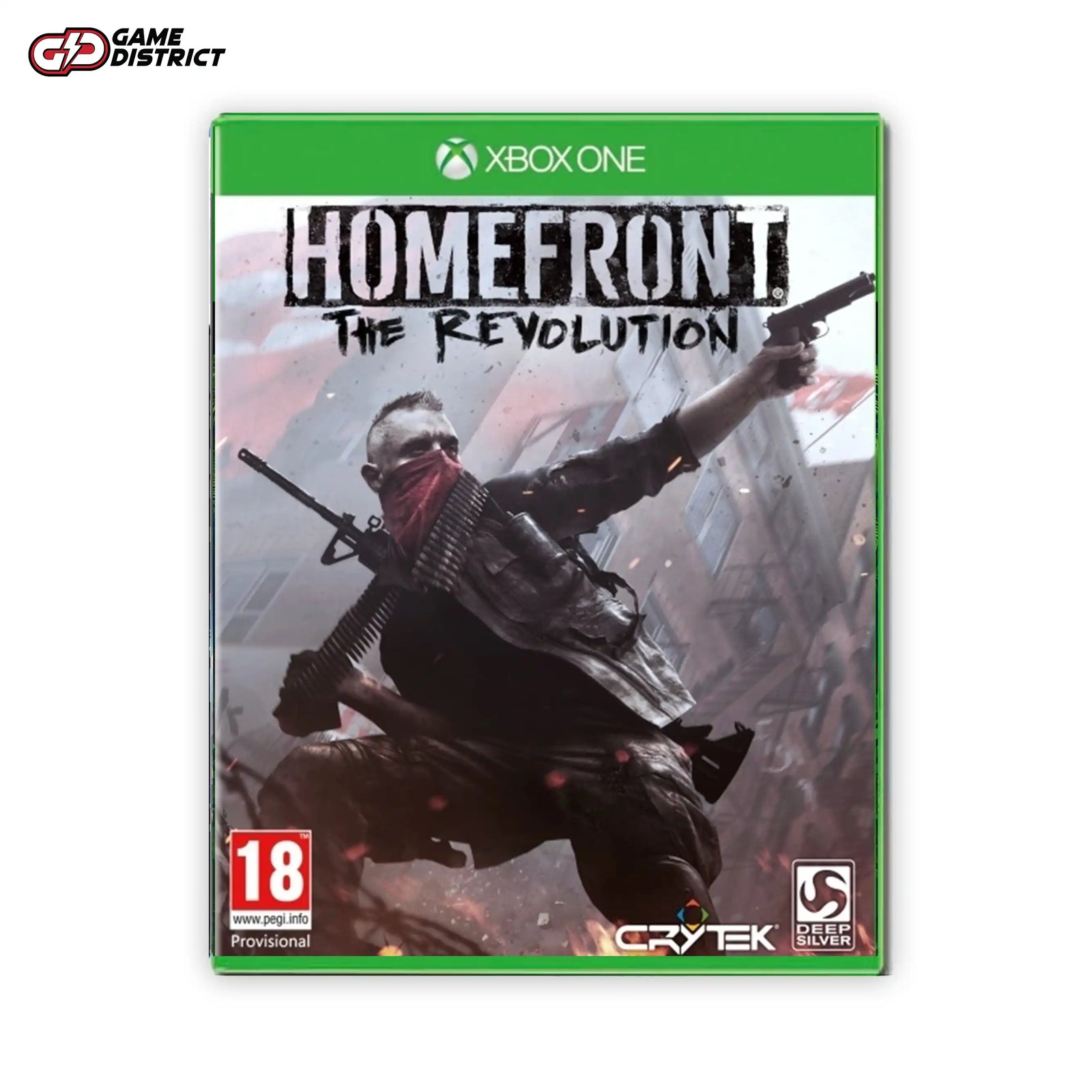 Homefront The Revolution Xbox Game Cover DVD Buy Online Mockup Used