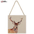 "Jane Bannon (Montgomery) 20x20cm wooden block featuring a printed design with crisp white edges and a modern finish."
"Close-up of Jane Bannon (Montgomery) wooden panel showing natural woodgrain details and hanging string for easy display."