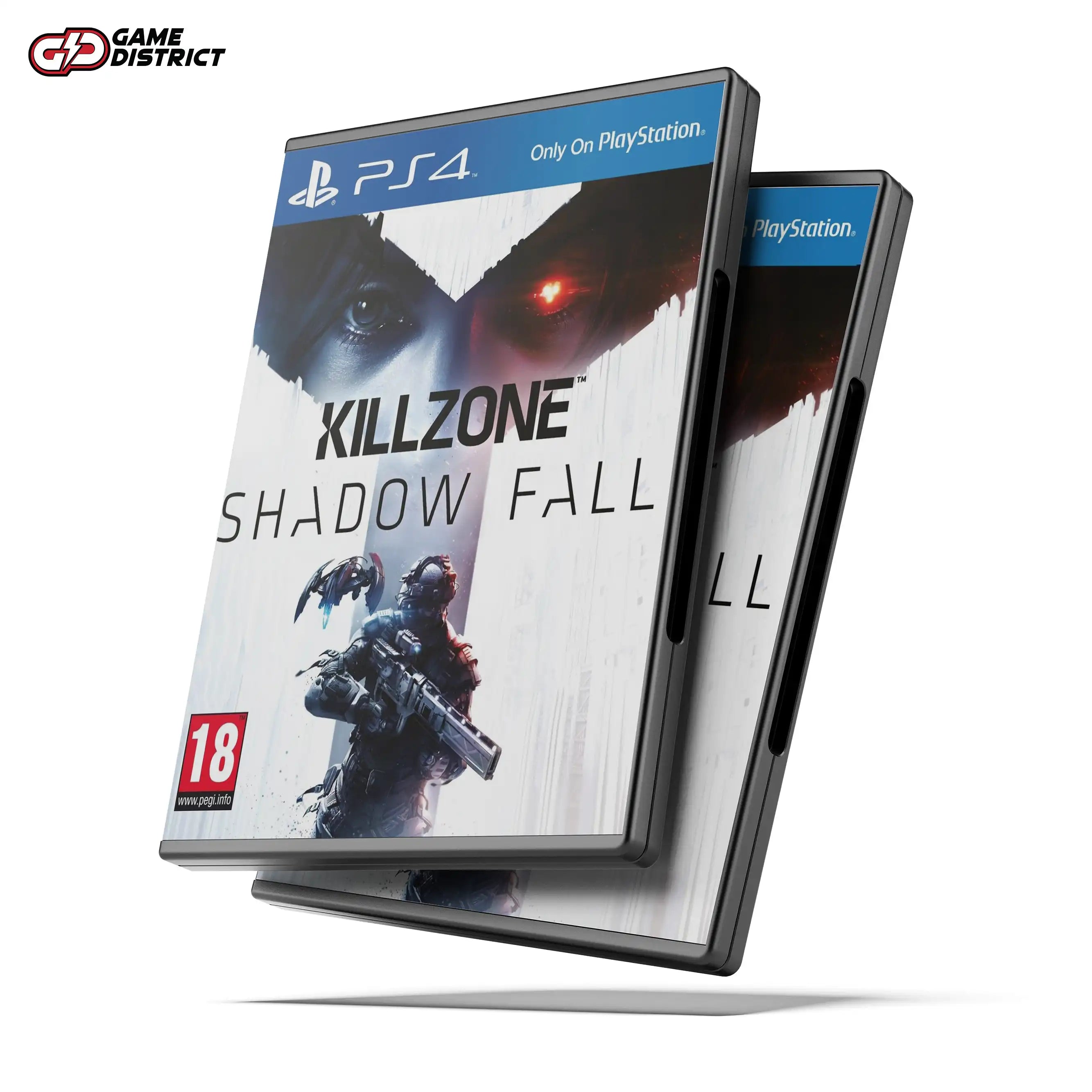 Killzone Shadow Fall PS4 Game Cover DVD Buy Online Mockup Used