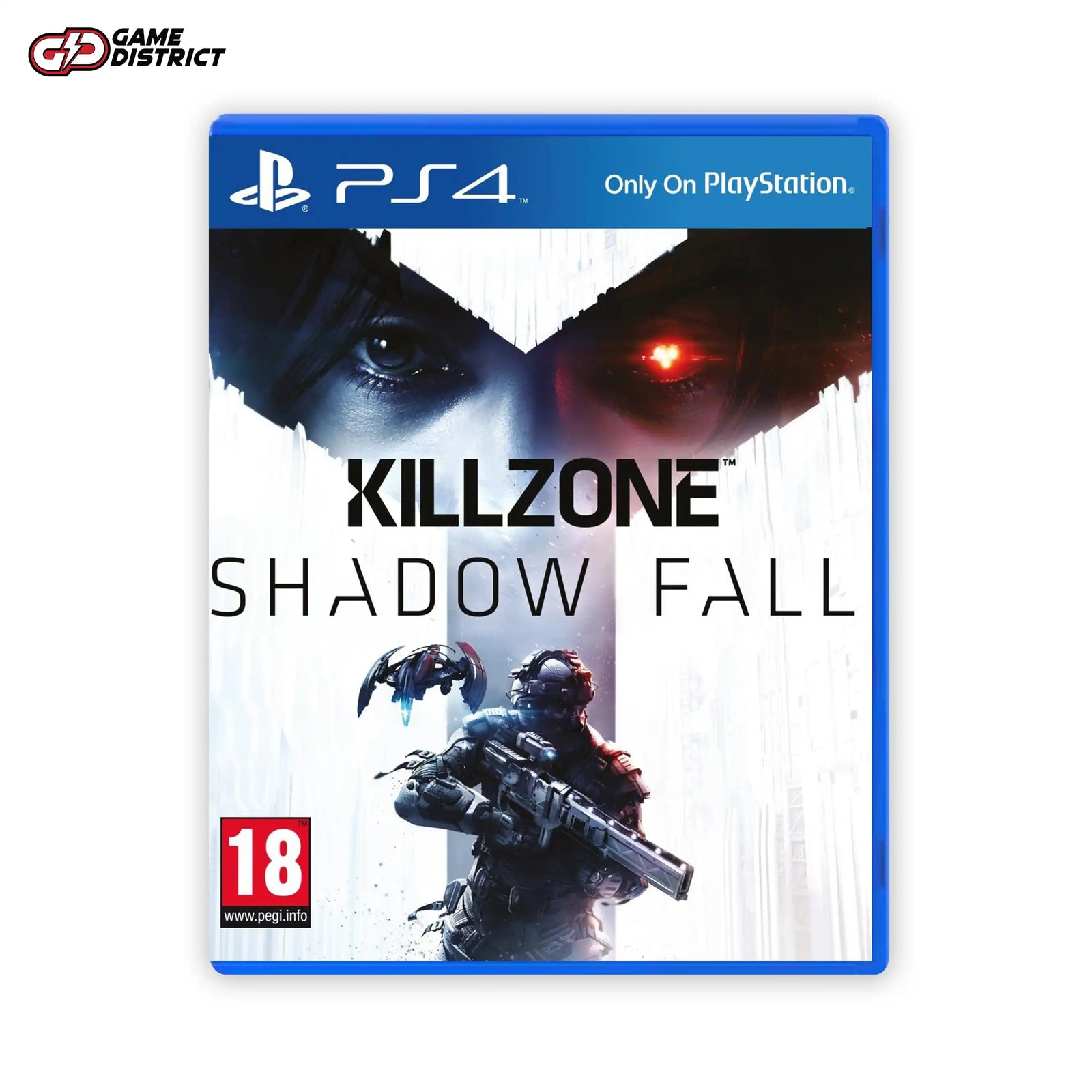 Killzone: Shadow Fall PS4 Game Cover DVD Buy Online Mockup Used 