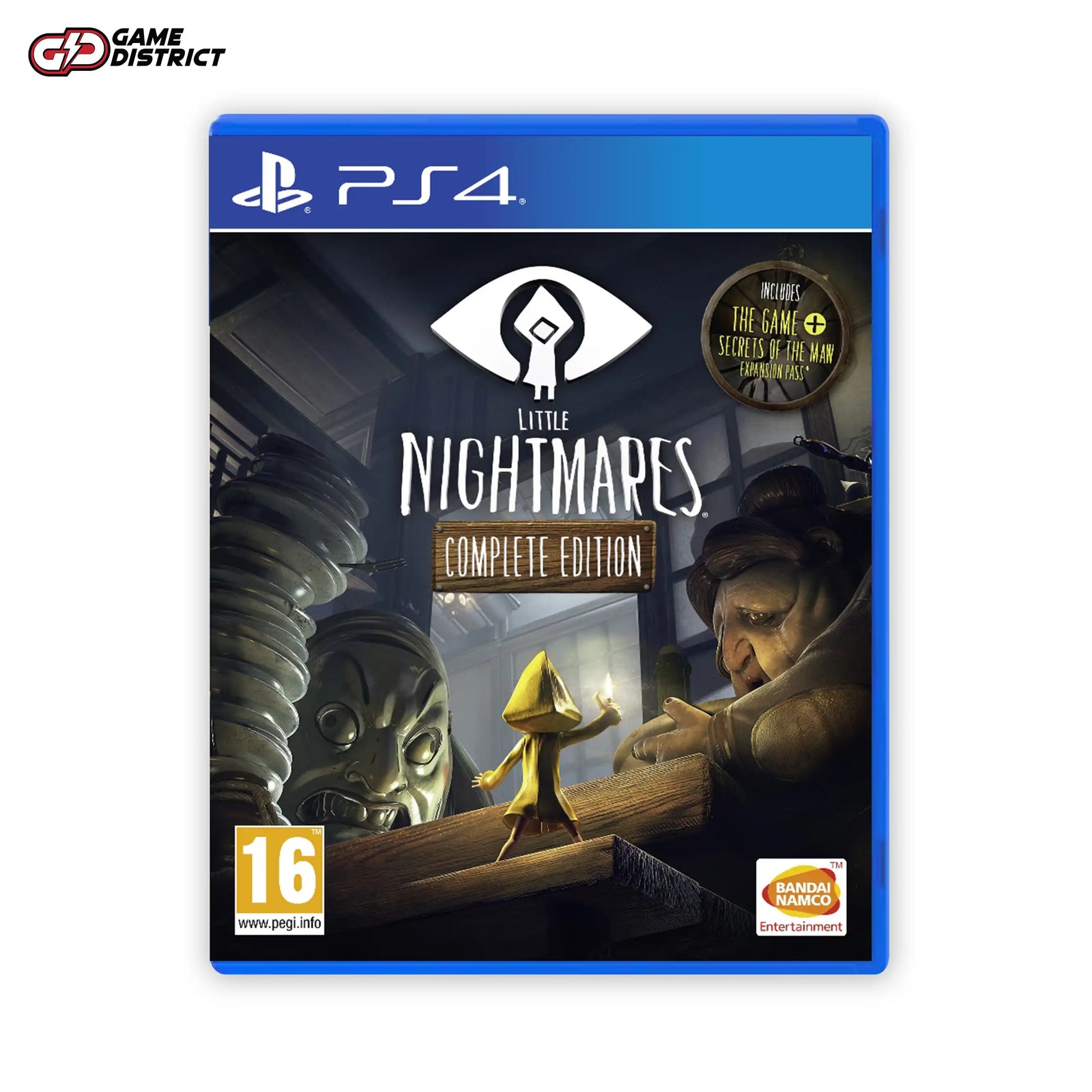 LITTLE NIGHTMARES PS4 Game Cover DVD Buy Online Mockup Used