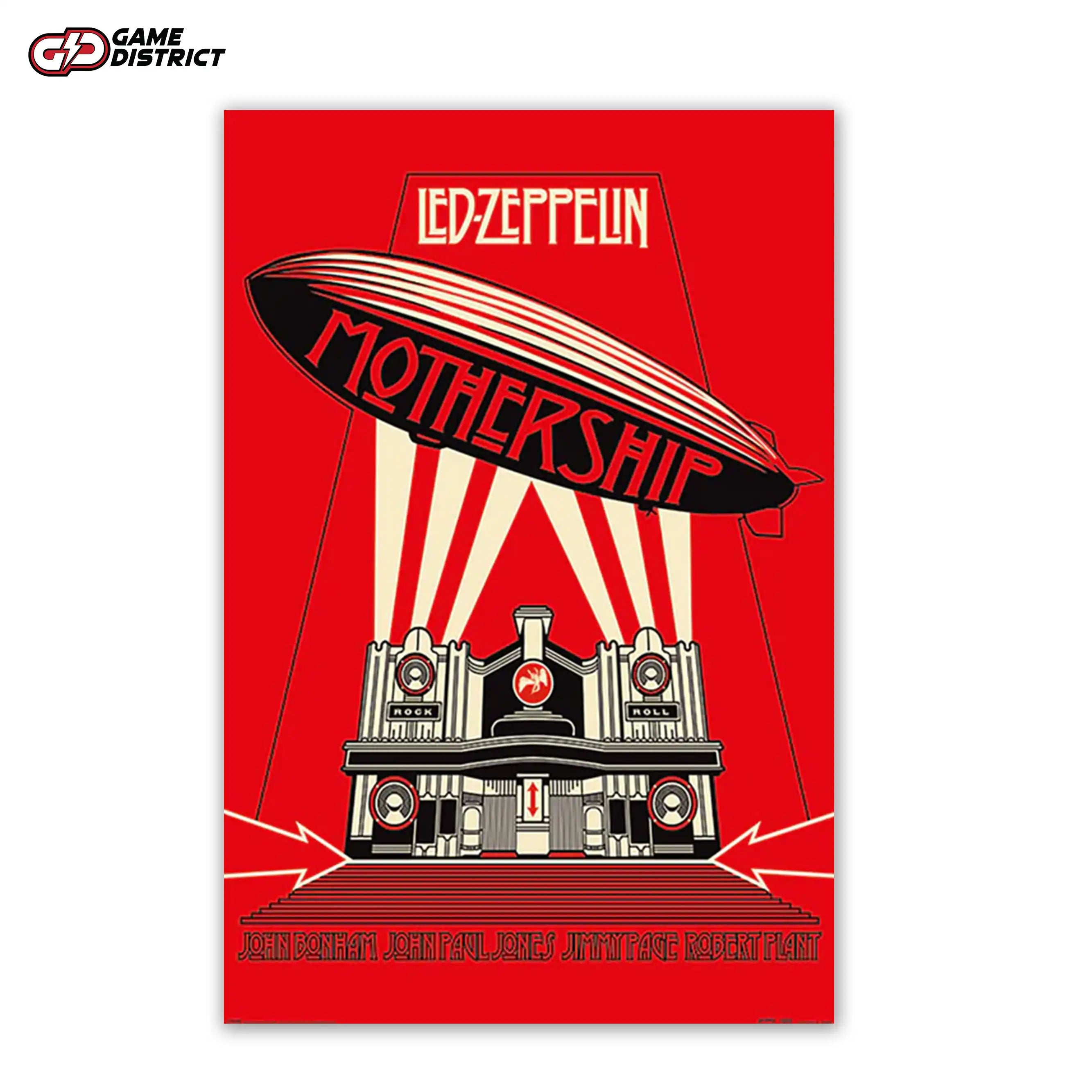 Led Zeppelin (Mothership Red) Maxi Poster