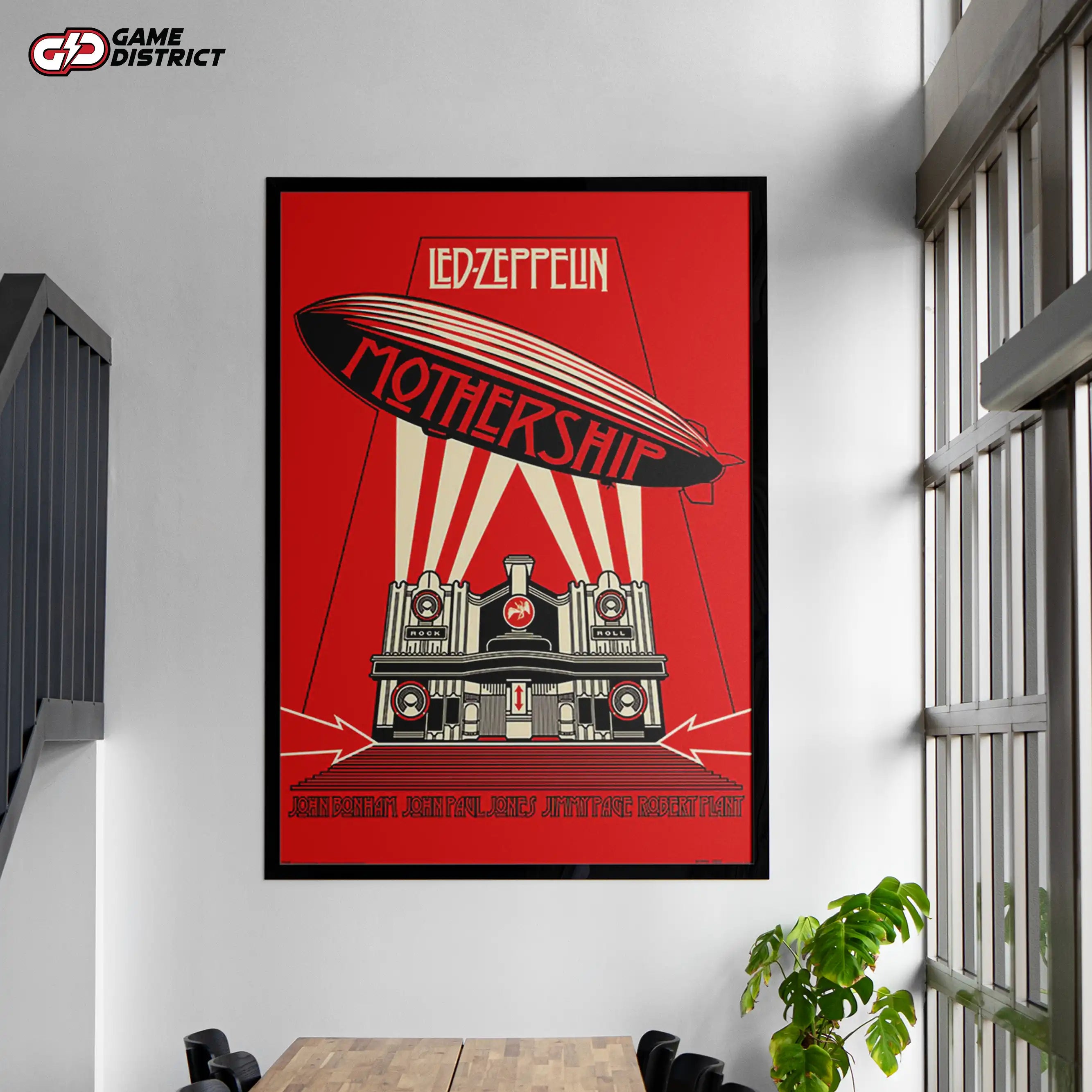 Led Zeppelin (Mothership Red) Maxi Poster