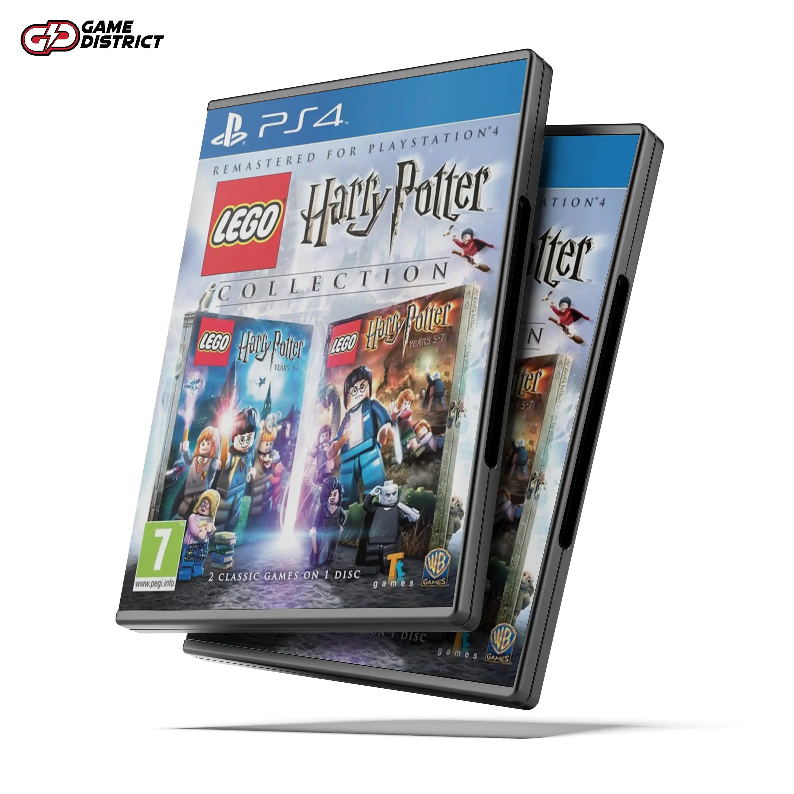 Lego Harry Potter Collection PS4 Game Cover DVD Buy Online Mockup Used