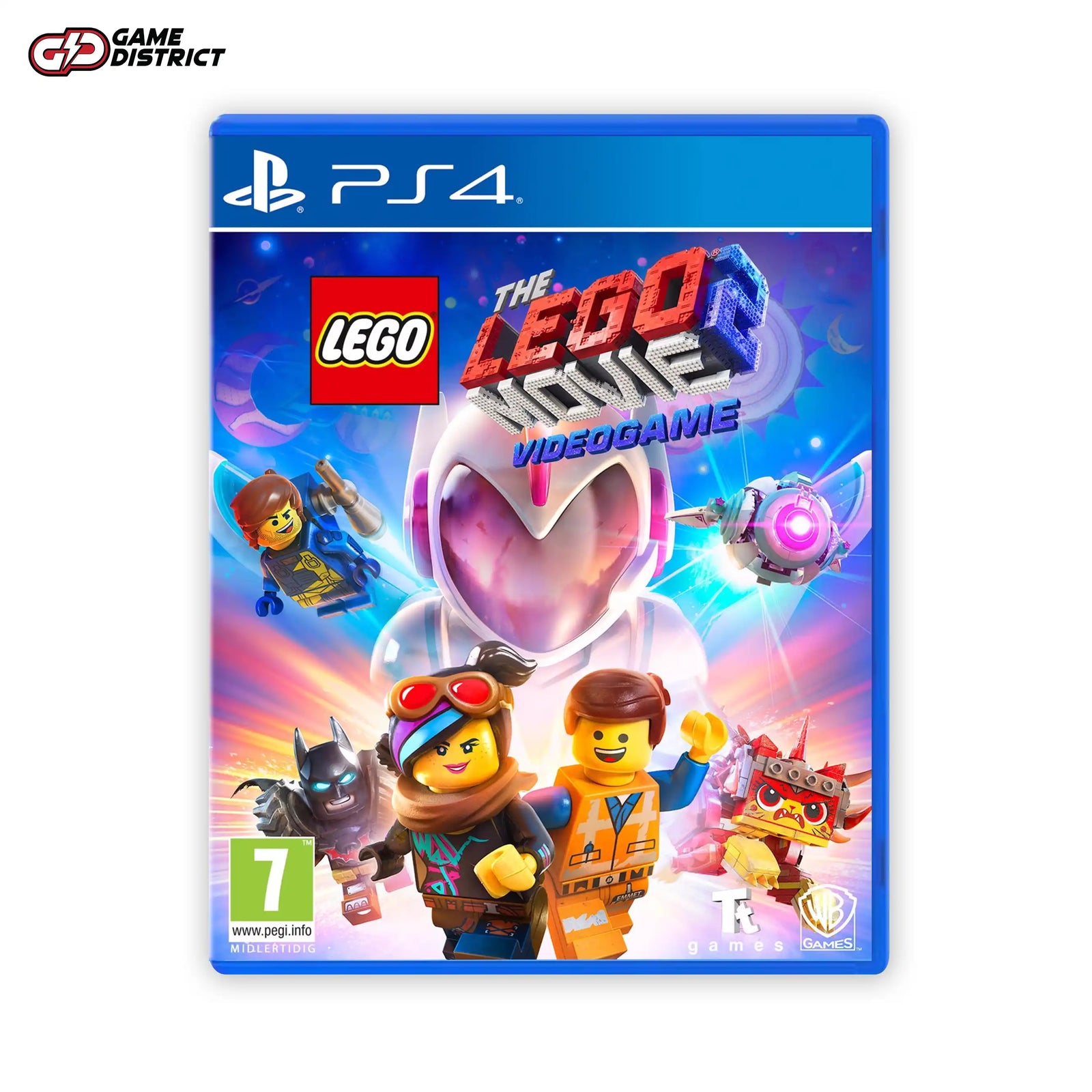 Lego Movie Videogame PS4 Game Cover DVD Buy Online Mockup Used