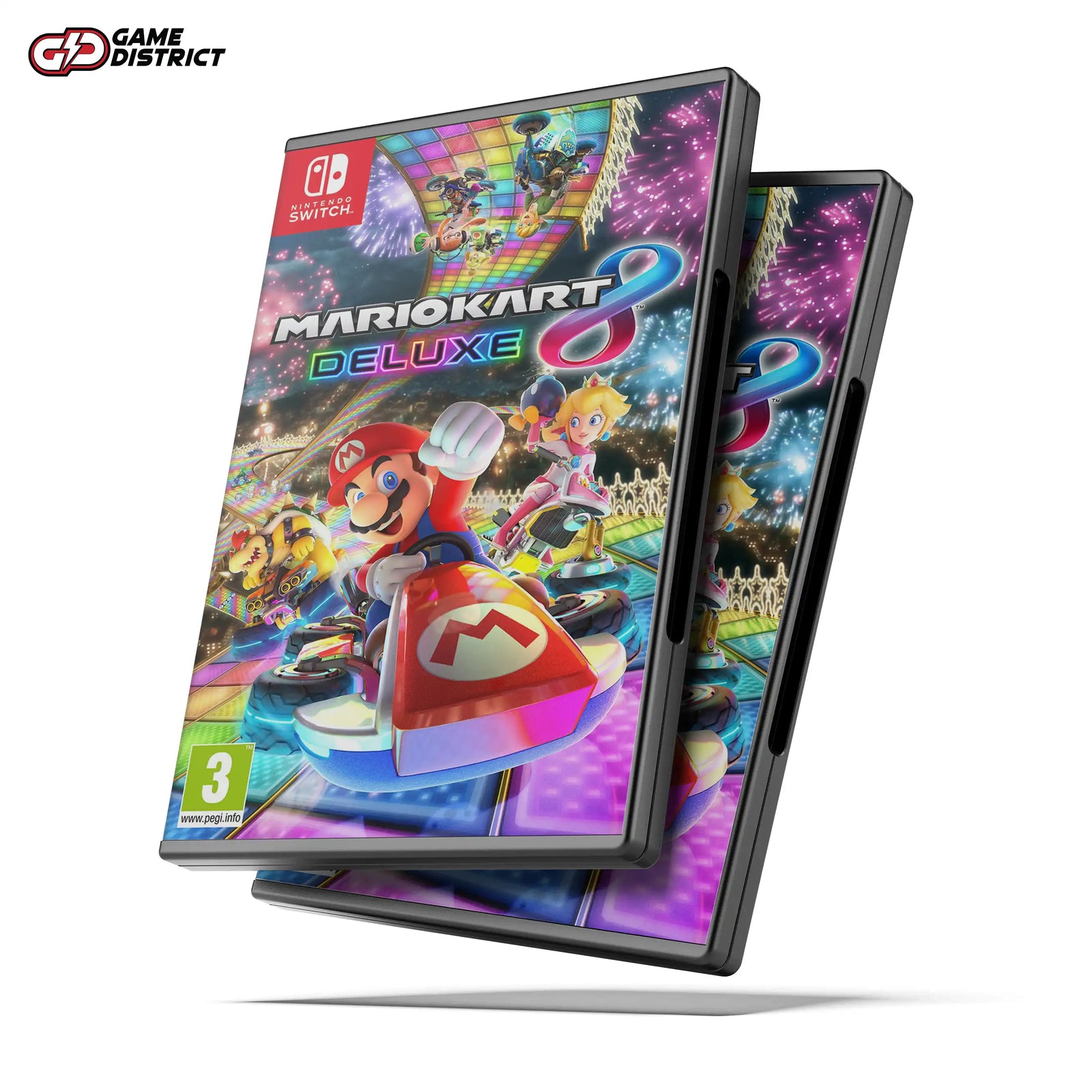 MARIO KART 8 DELUXE  Nintendo Game Cover DVD Buy Online Mockup Used