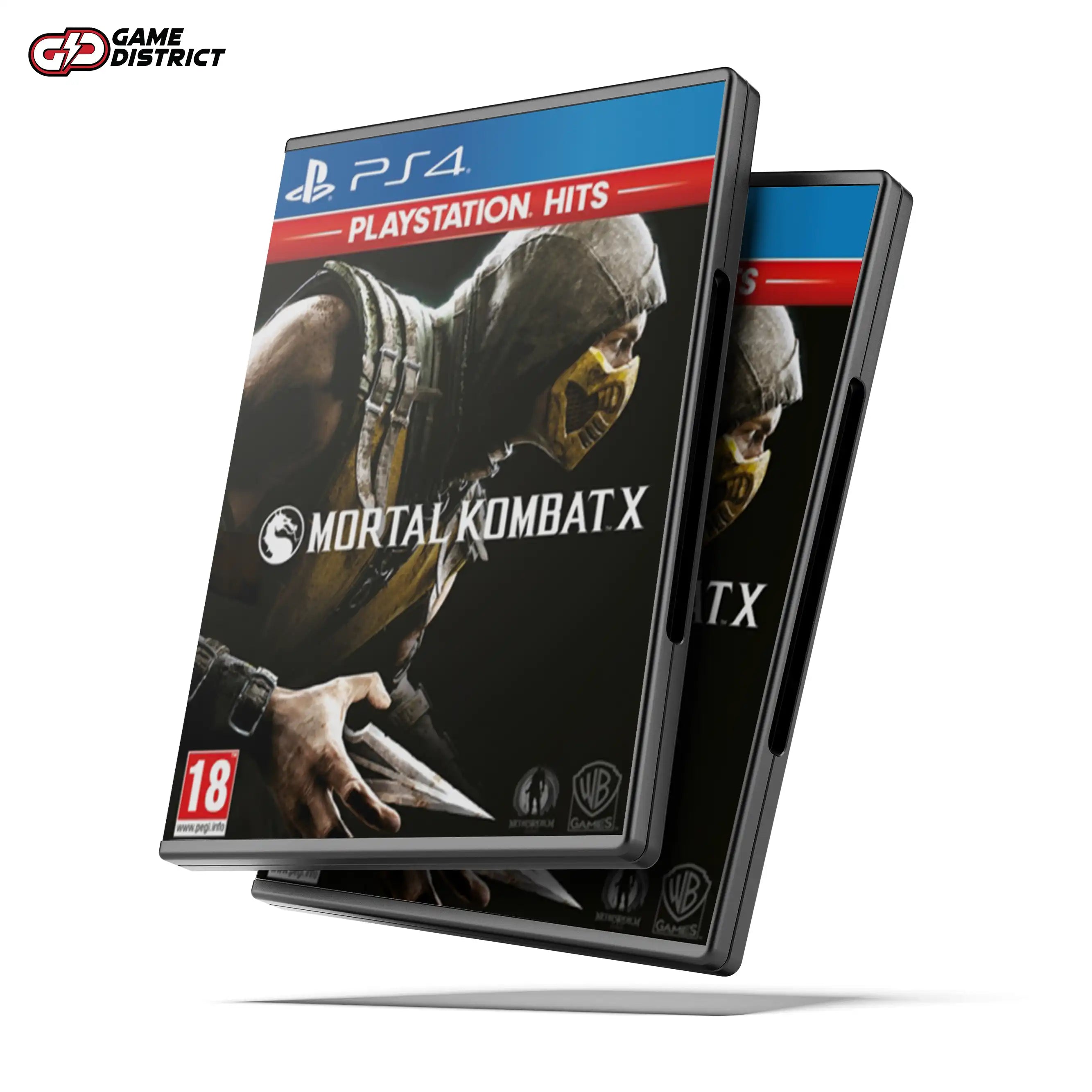 MORTAL KOMBAT X PS4 Game Cover DVD Buy Online Mockup Used