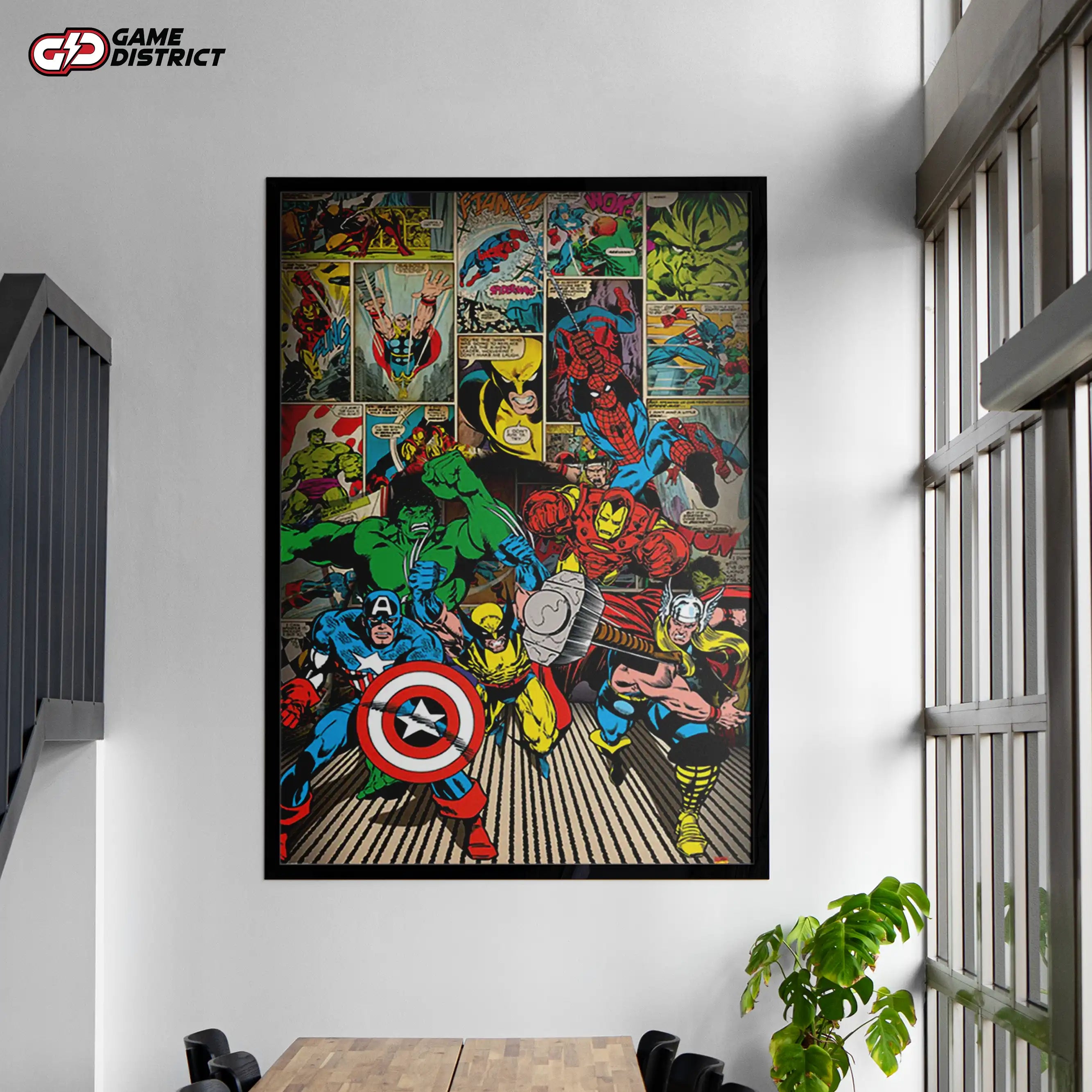 Marvel Comics - Here Come The Heroes Maxi Poster