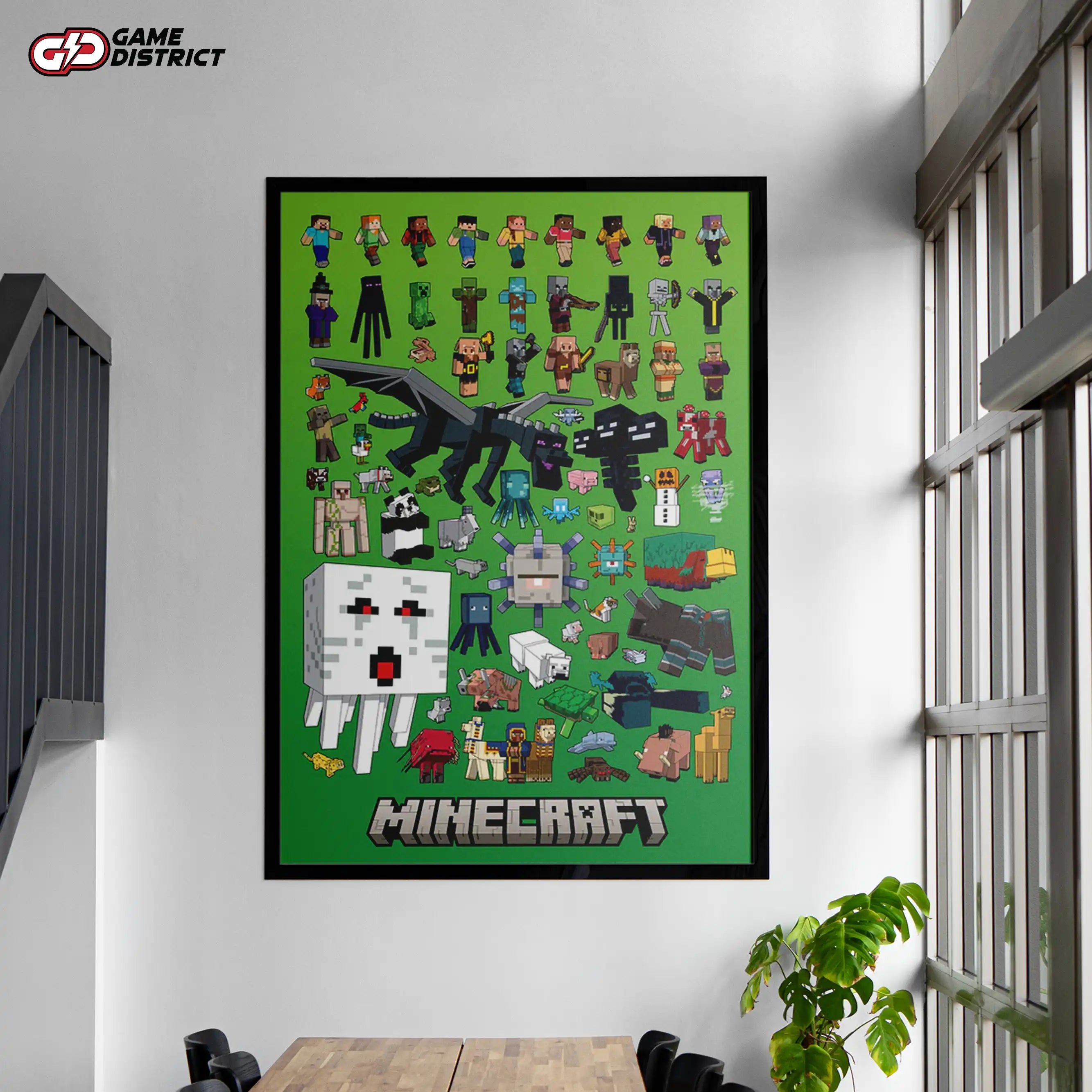 Minecraft (Character Montage) Maxi Poster