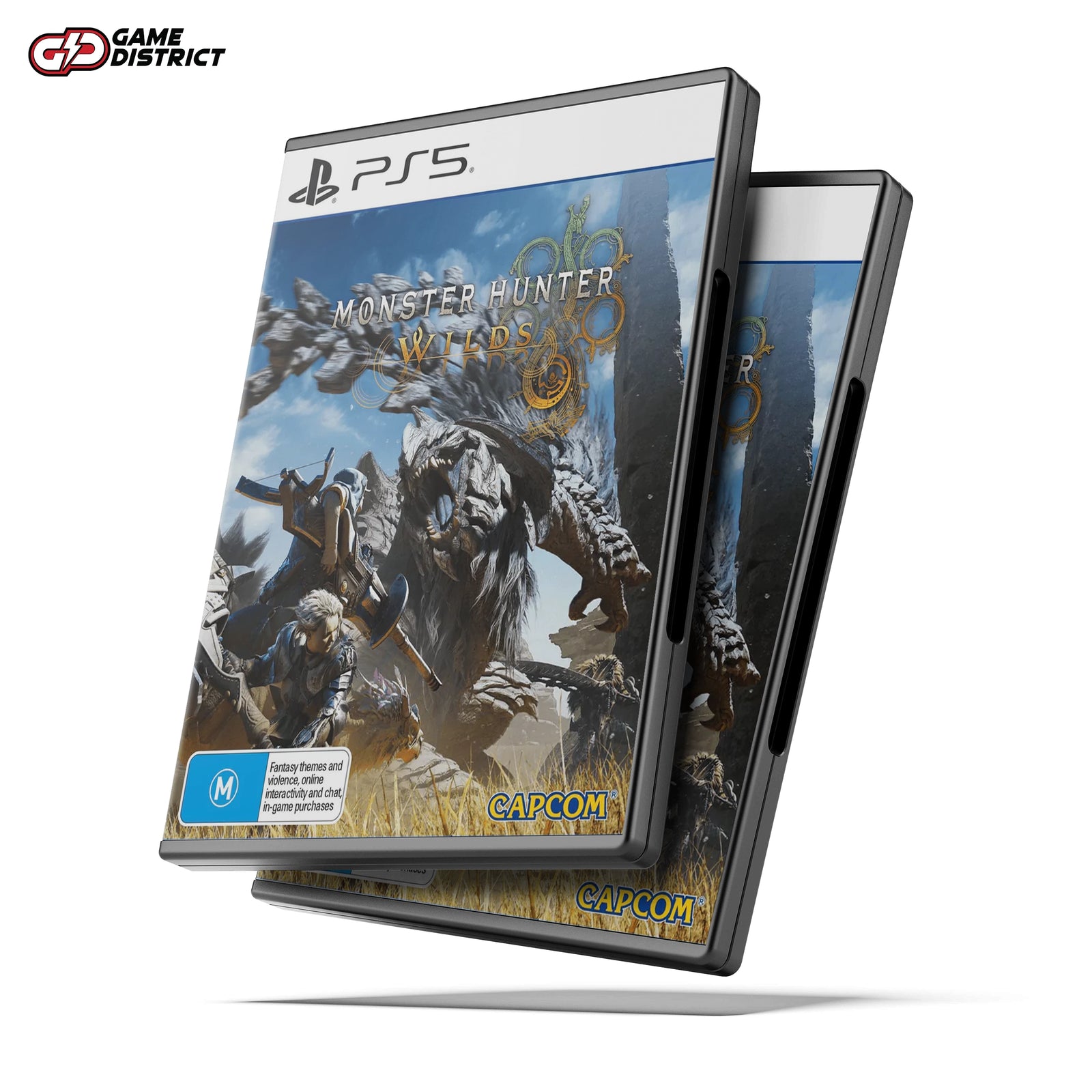 Monster Hunter Wilds PS5 Game New release Capcom DVD new PG 18 Monster game fighting viral