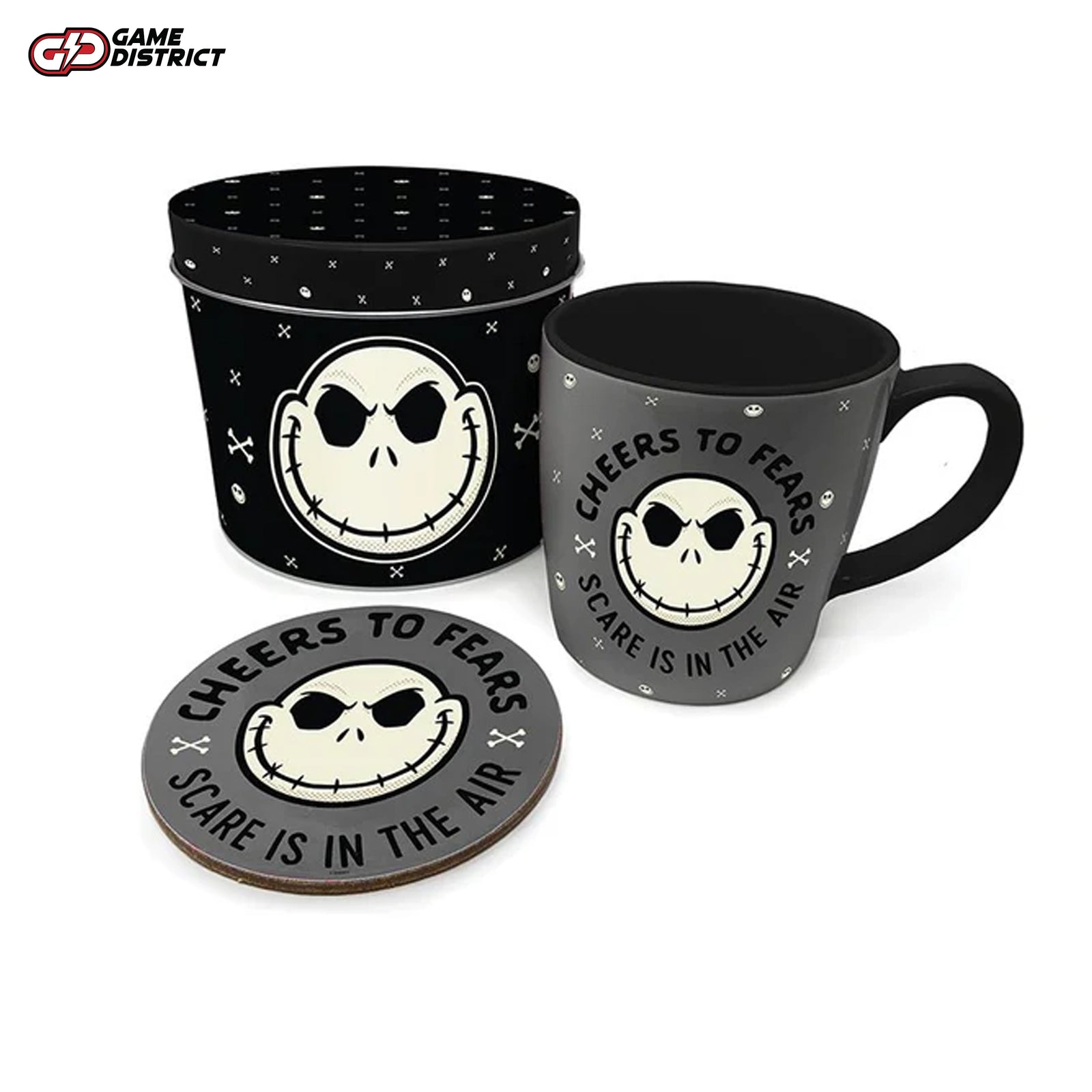 Nightmare Before Christmas (Cheers And Fears) Mug And Tin Set