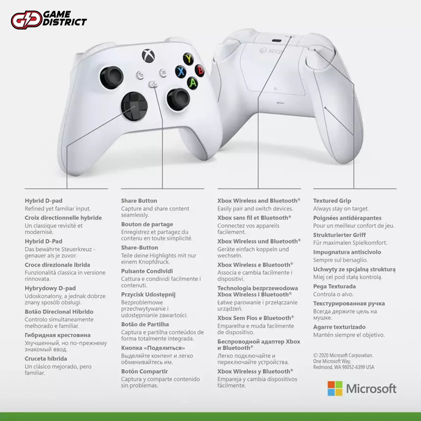Xbox Series X & S Wireless Controller - White