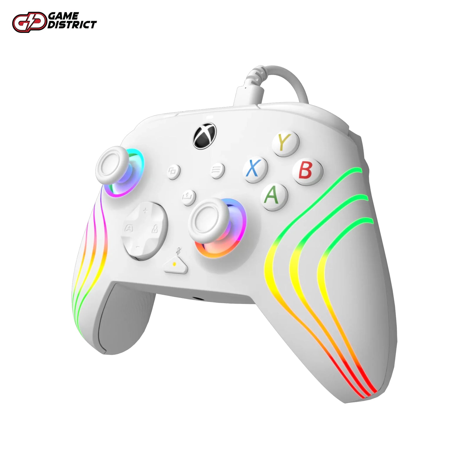PDP AFTERGLOW WAVE WIRED Controller WHITE for Xbox Series X S Xbox One