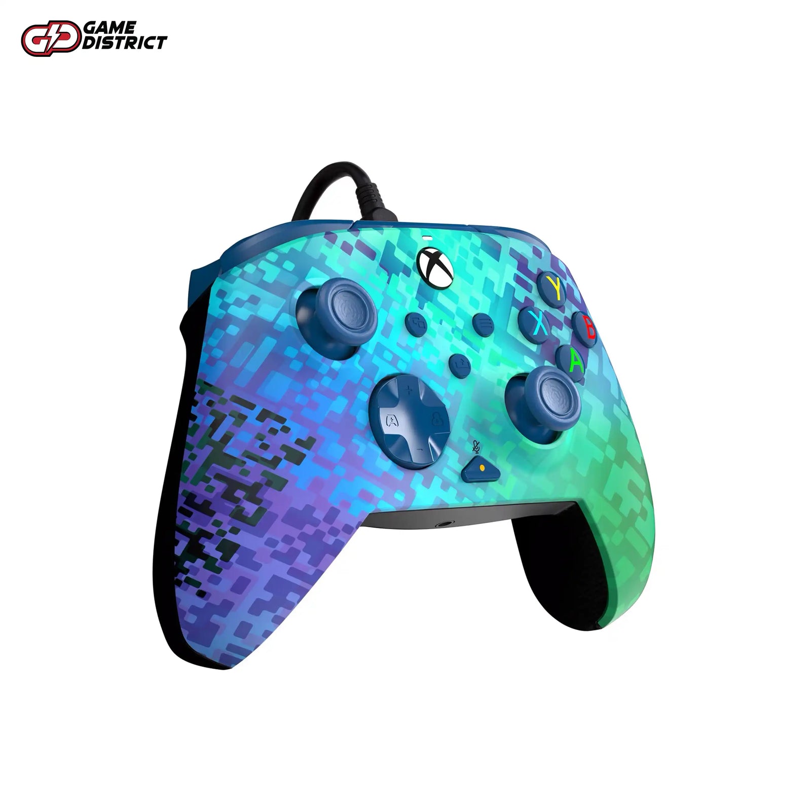 PDP Rematch Wired Controller- Glitch Green