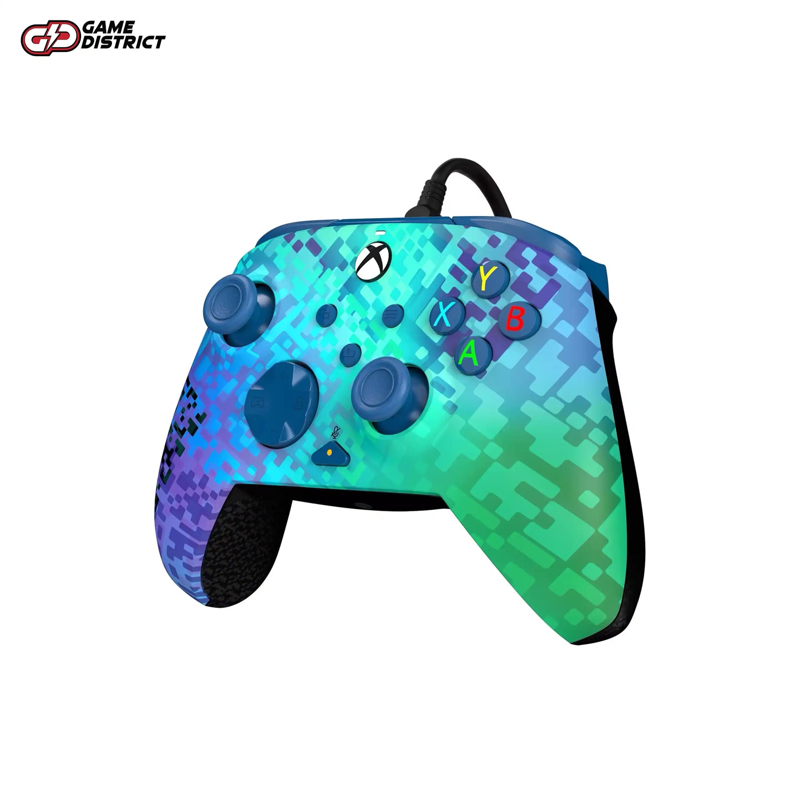 PDP Rematch Wired Controller- Glitch Green