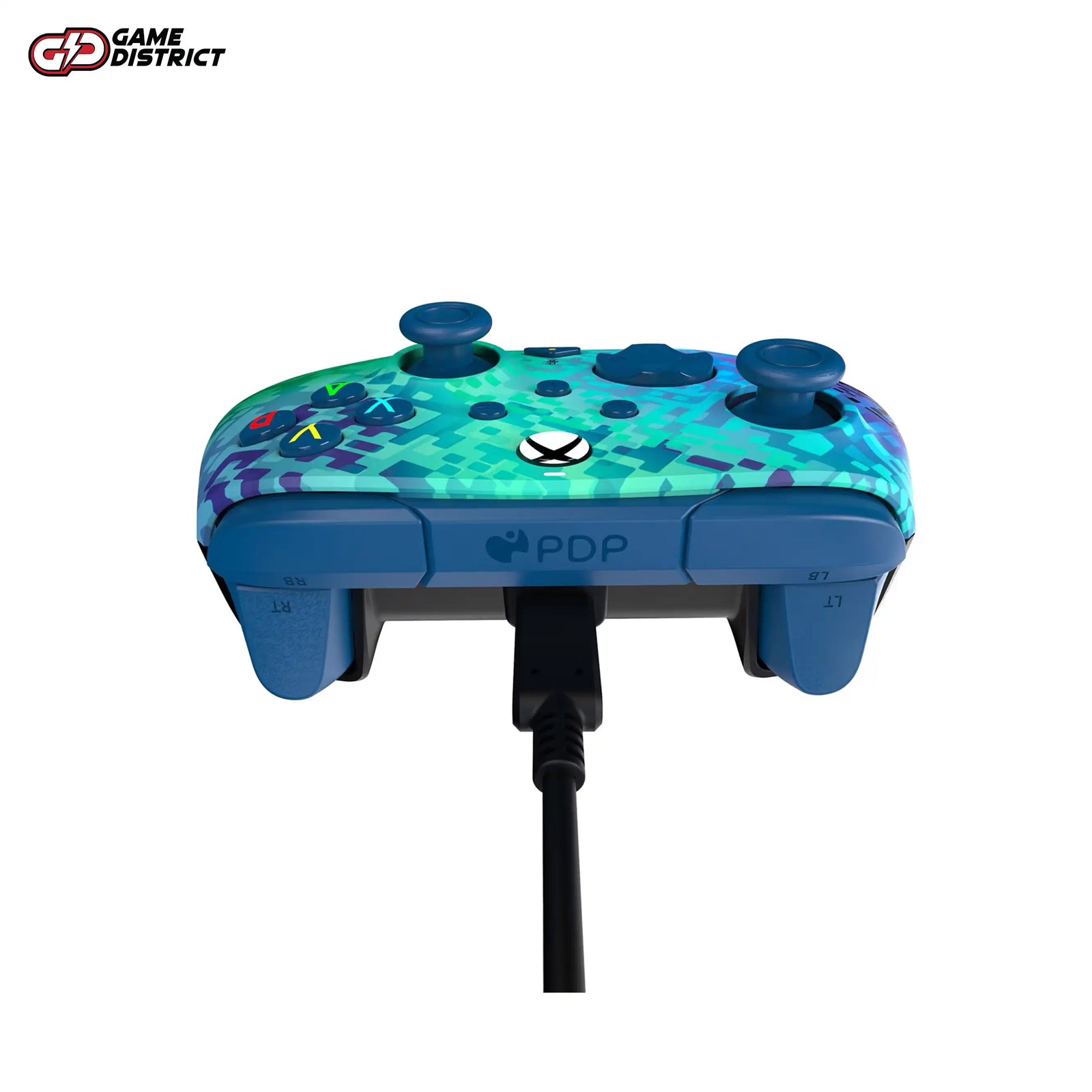 PDP Rematch Wired Controller- Glitch Green