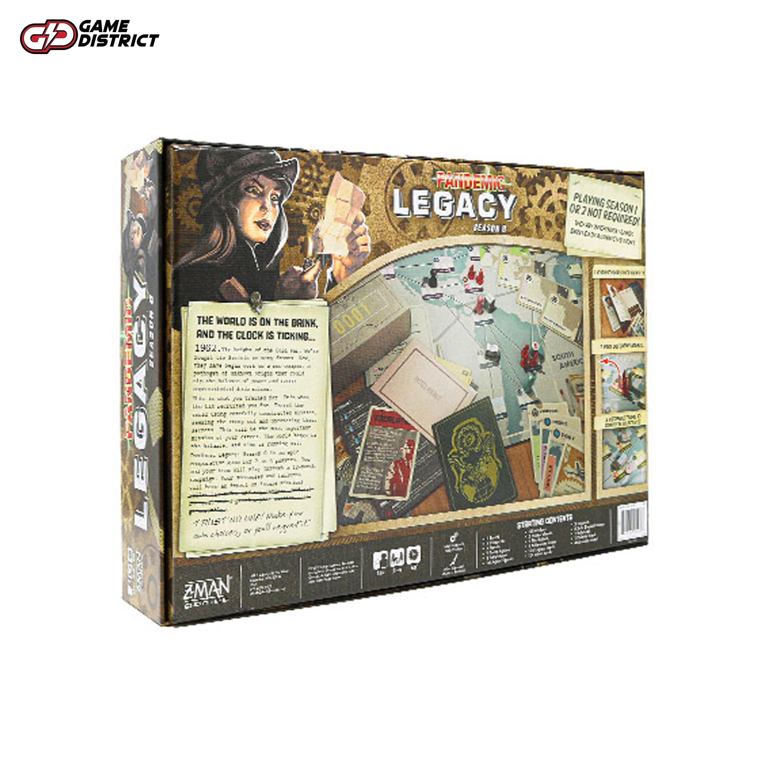 Pandemic Legacy Season Zero